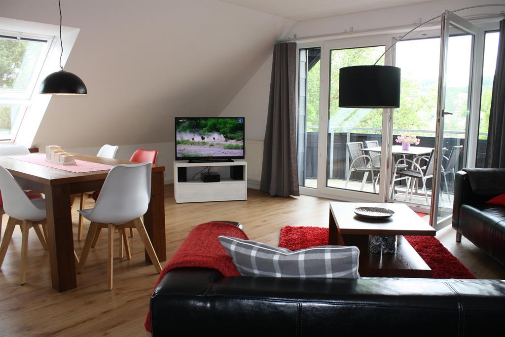 Wohnzimmer / Balkon