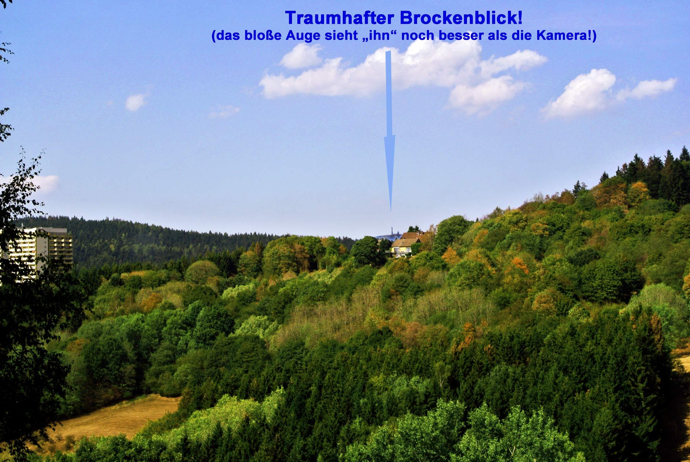 Brockenblick aus dem Zollhaus 26
