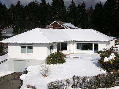 das Haus im Winter