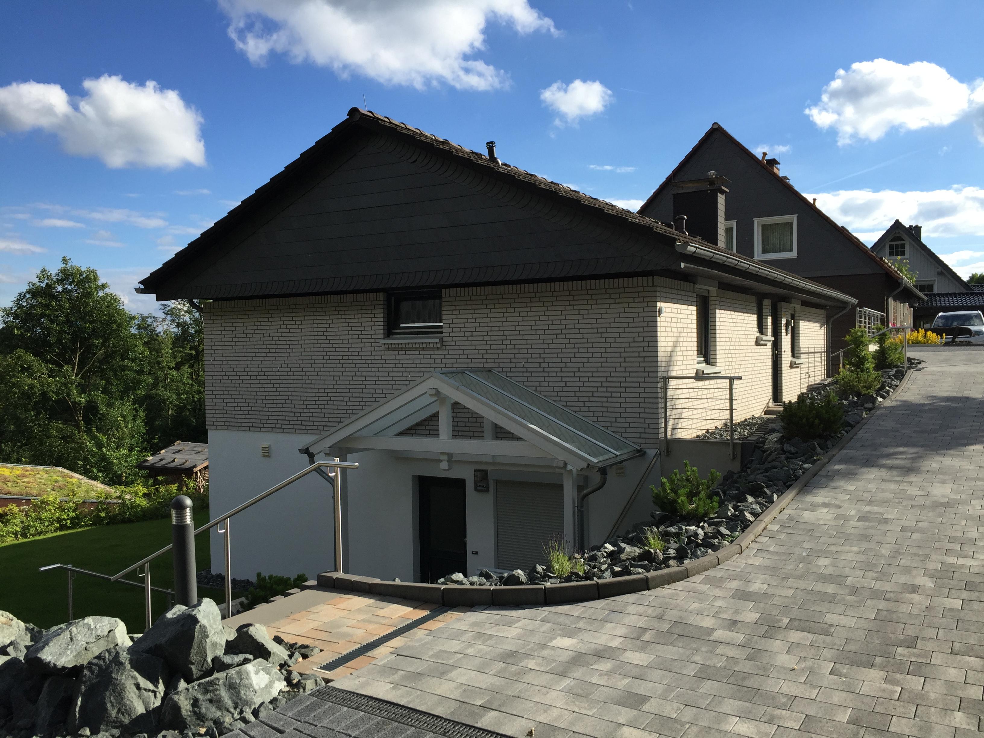 ! Haus mit Wohnung Akelei im OG von außen
