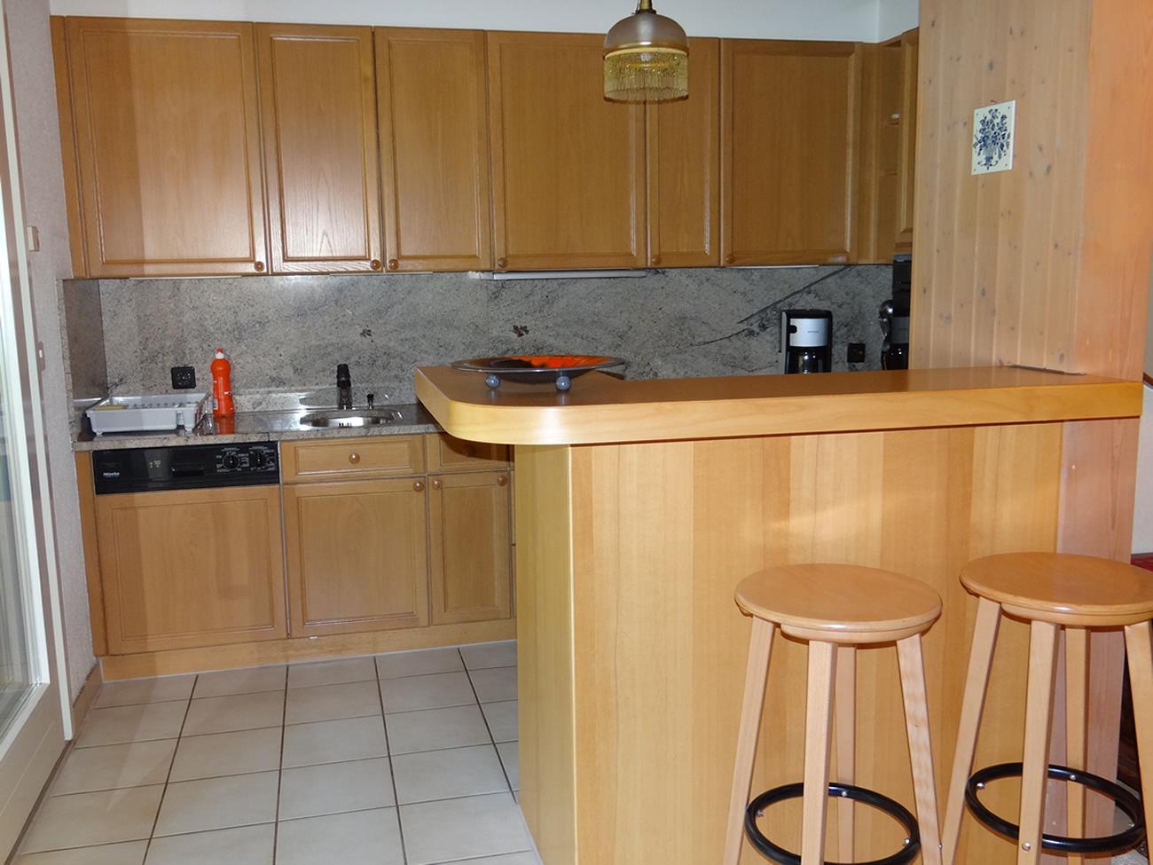 Küche mit Bar Küche mit Bar