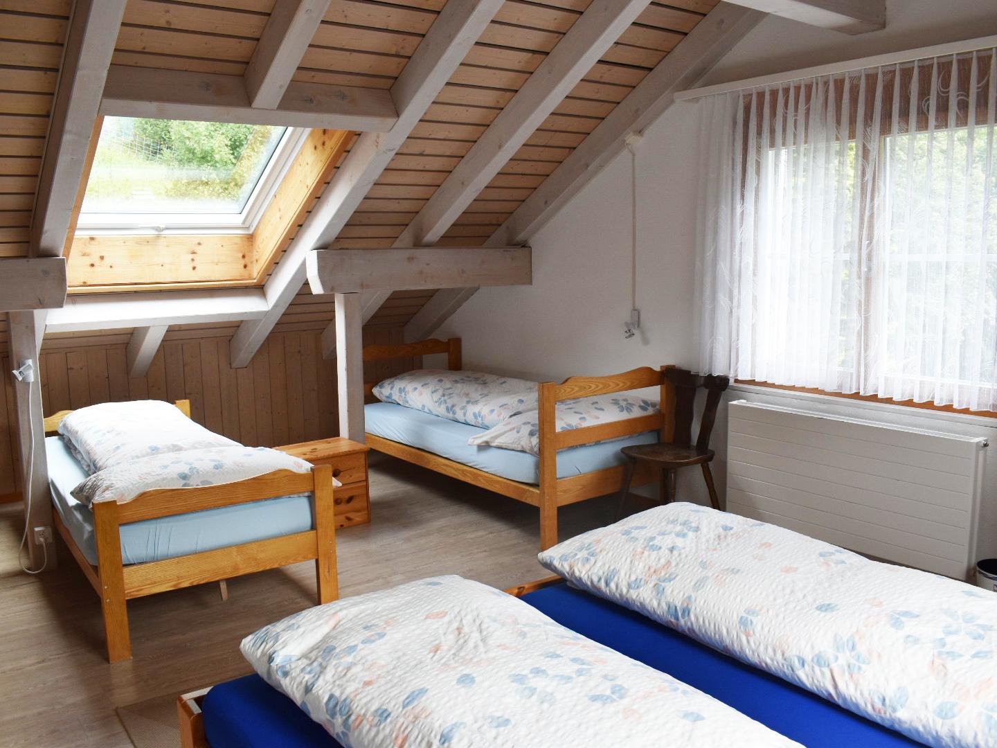 Schlafzimmer Seite mit Einzelbetten Schlafzimmer Seite mit Einzelbetten