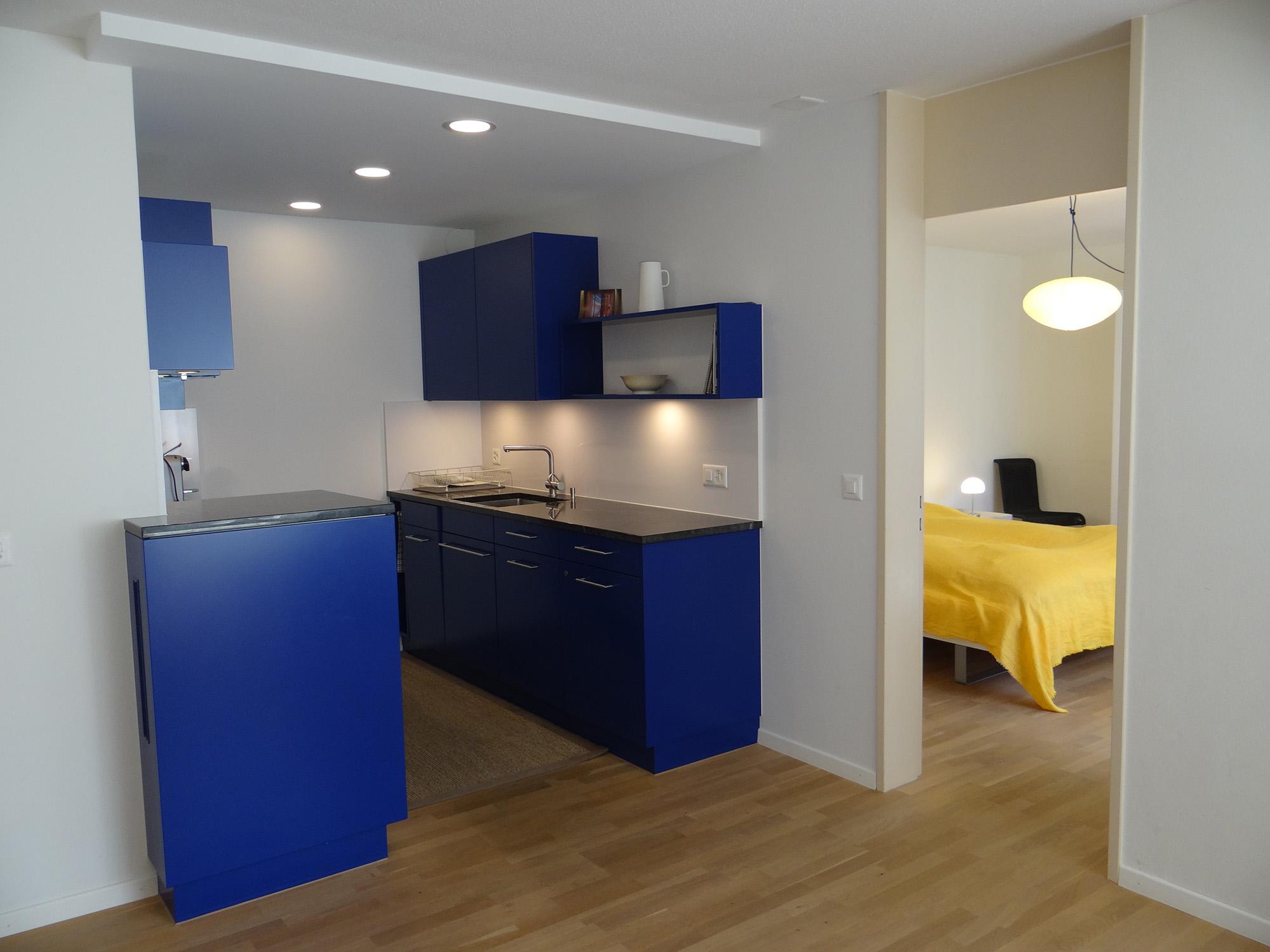 Blick ins Schlafzimmer Blick ins Schlafzimmer