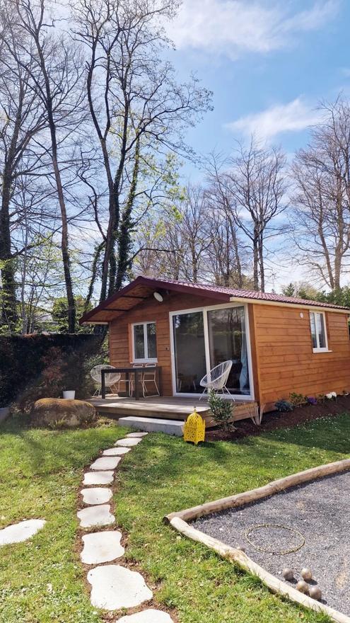 Le Chalet de l'Ecole Buissonnière à Lacrouzette