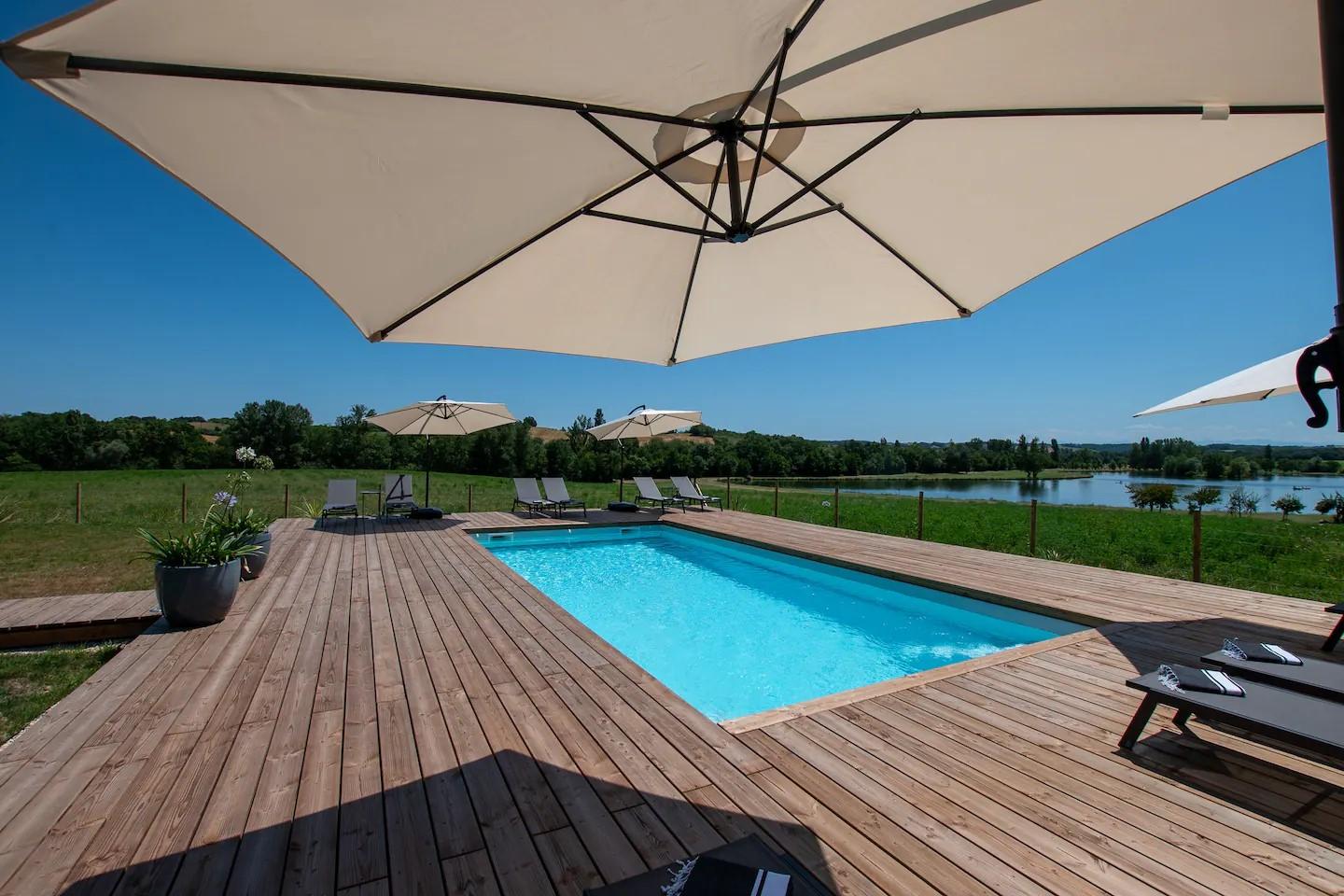 La Villa face au lac
