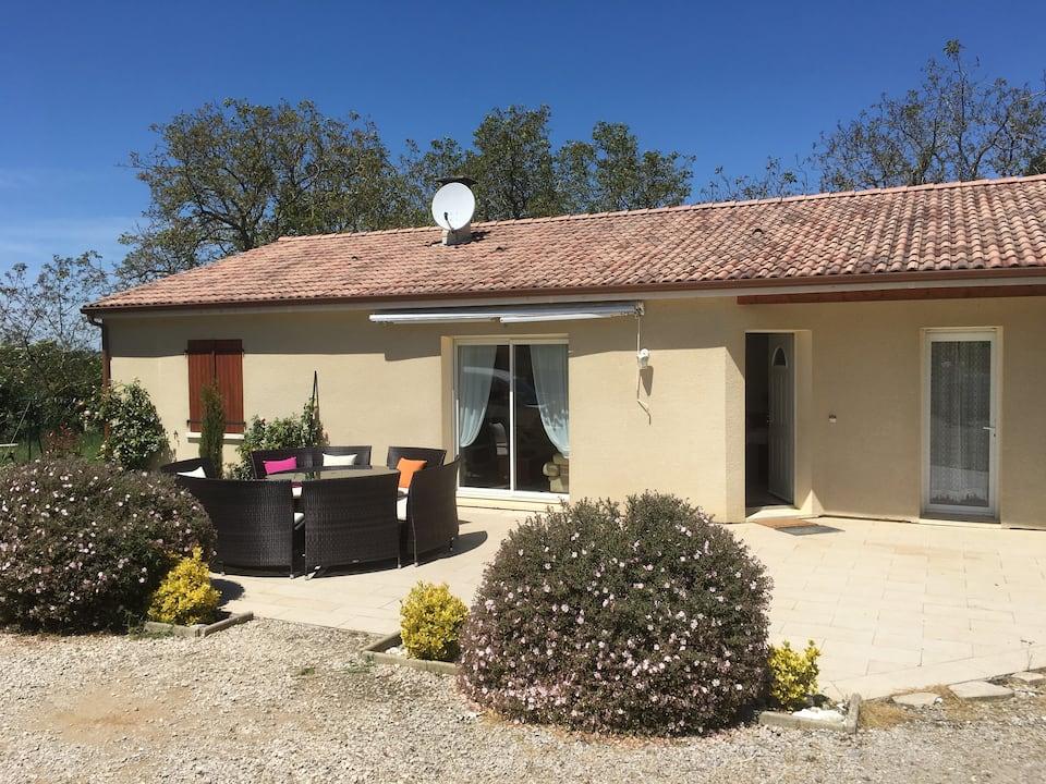 Tarn, Les Balladins du Tescou - la villa