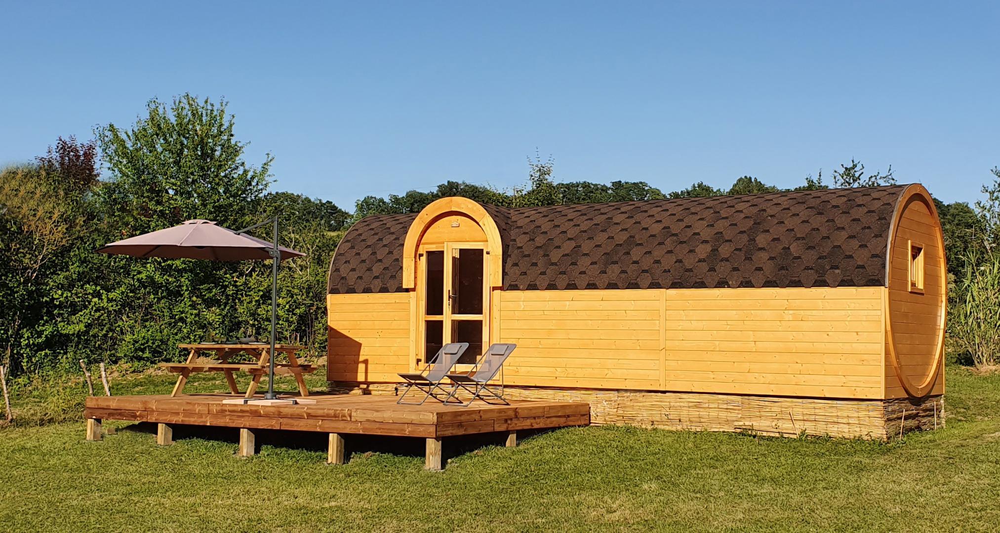 Domaine de la Brette : Roulotte Courréjot