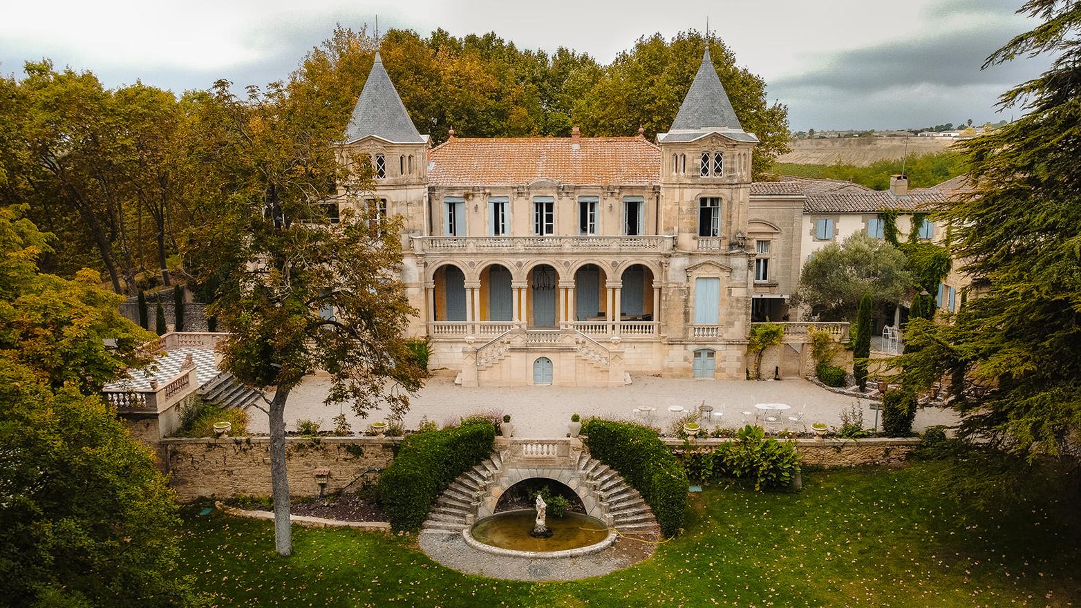 Château Sainte-Cécile à Saint-Thibéry