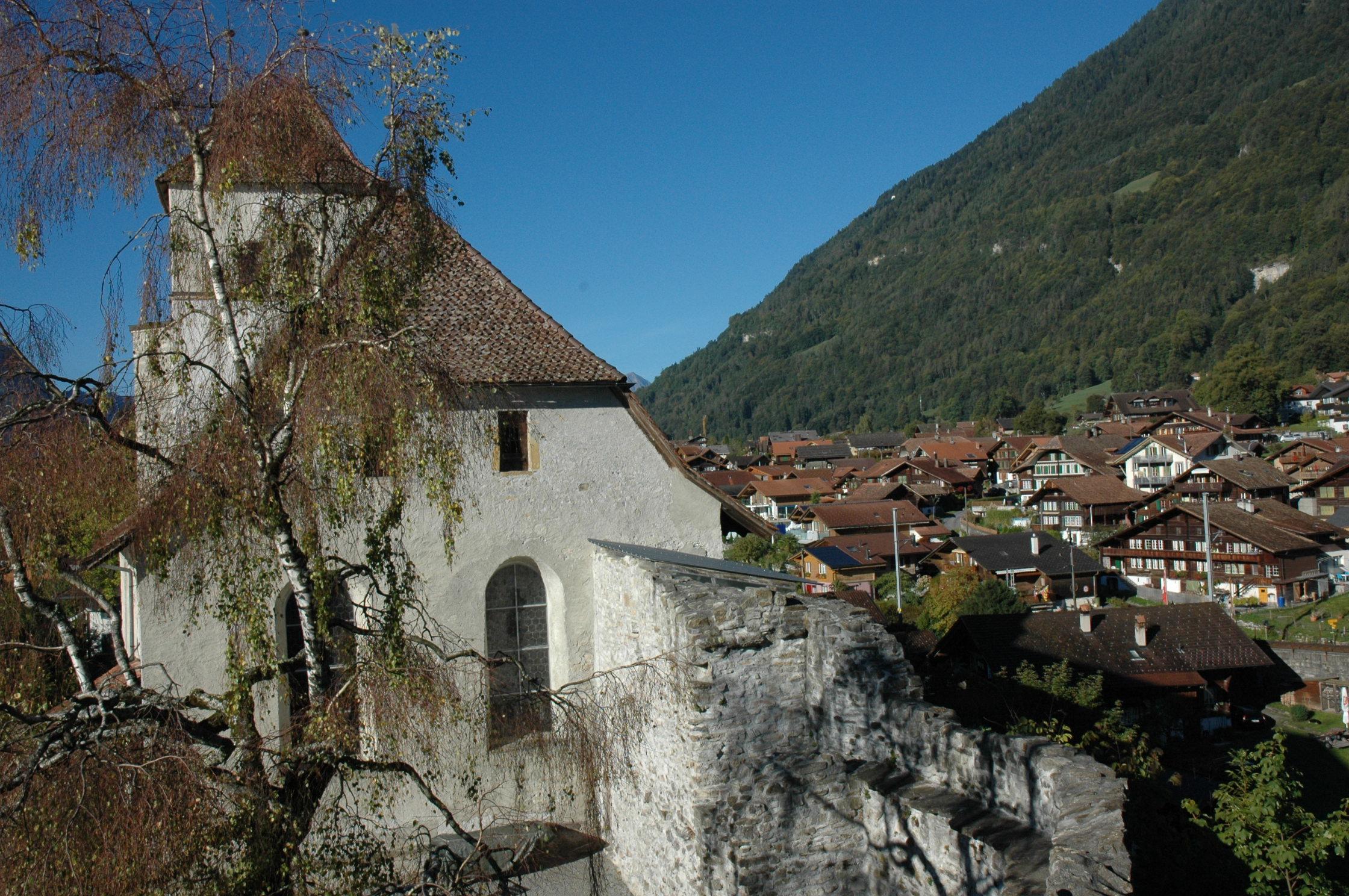 Blick von der Kirche auf Ringgenberg Blick von der Kirche auf Ringgenberg