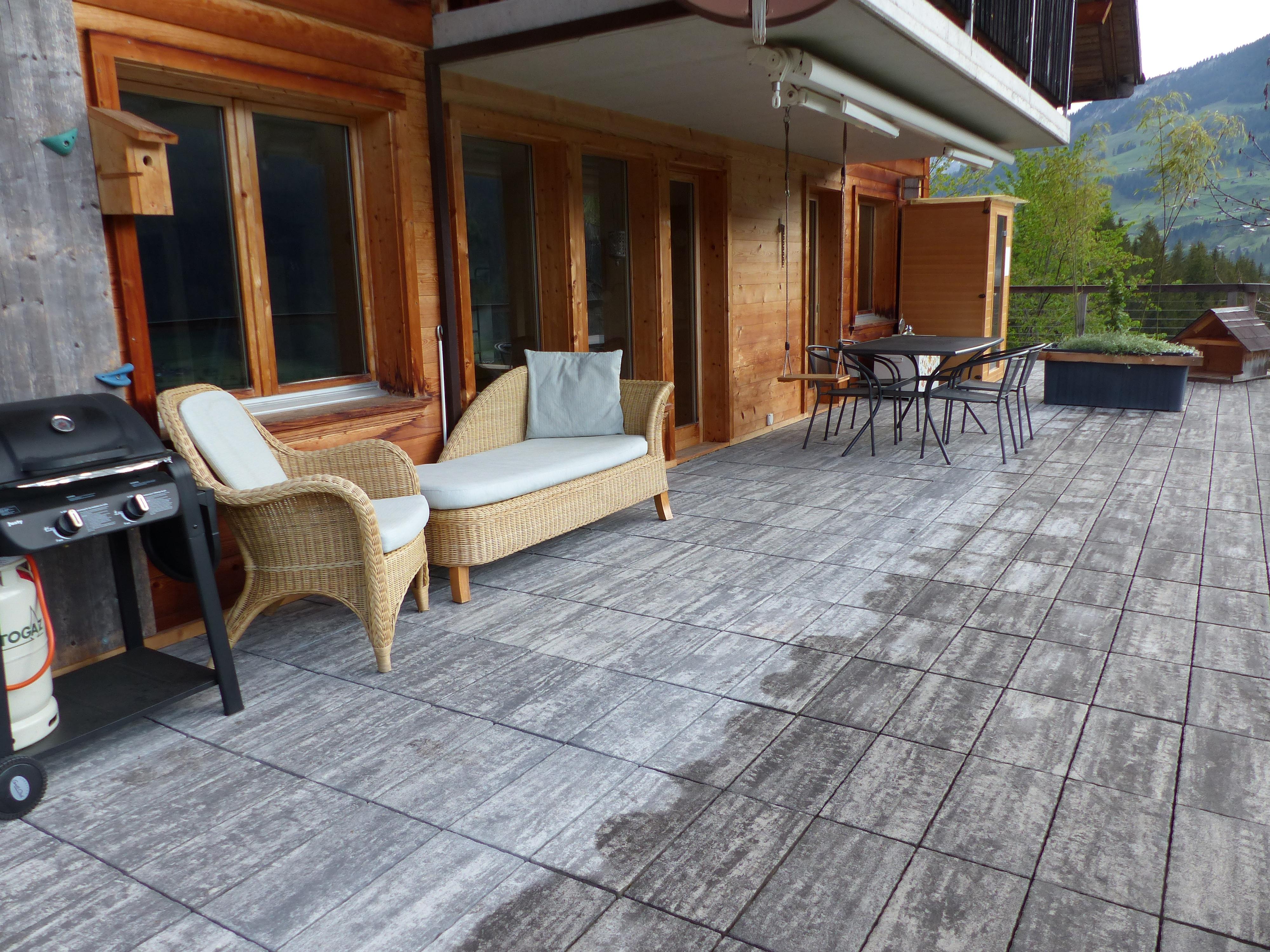 Terrasse mit Grill Terrasse mit Grill