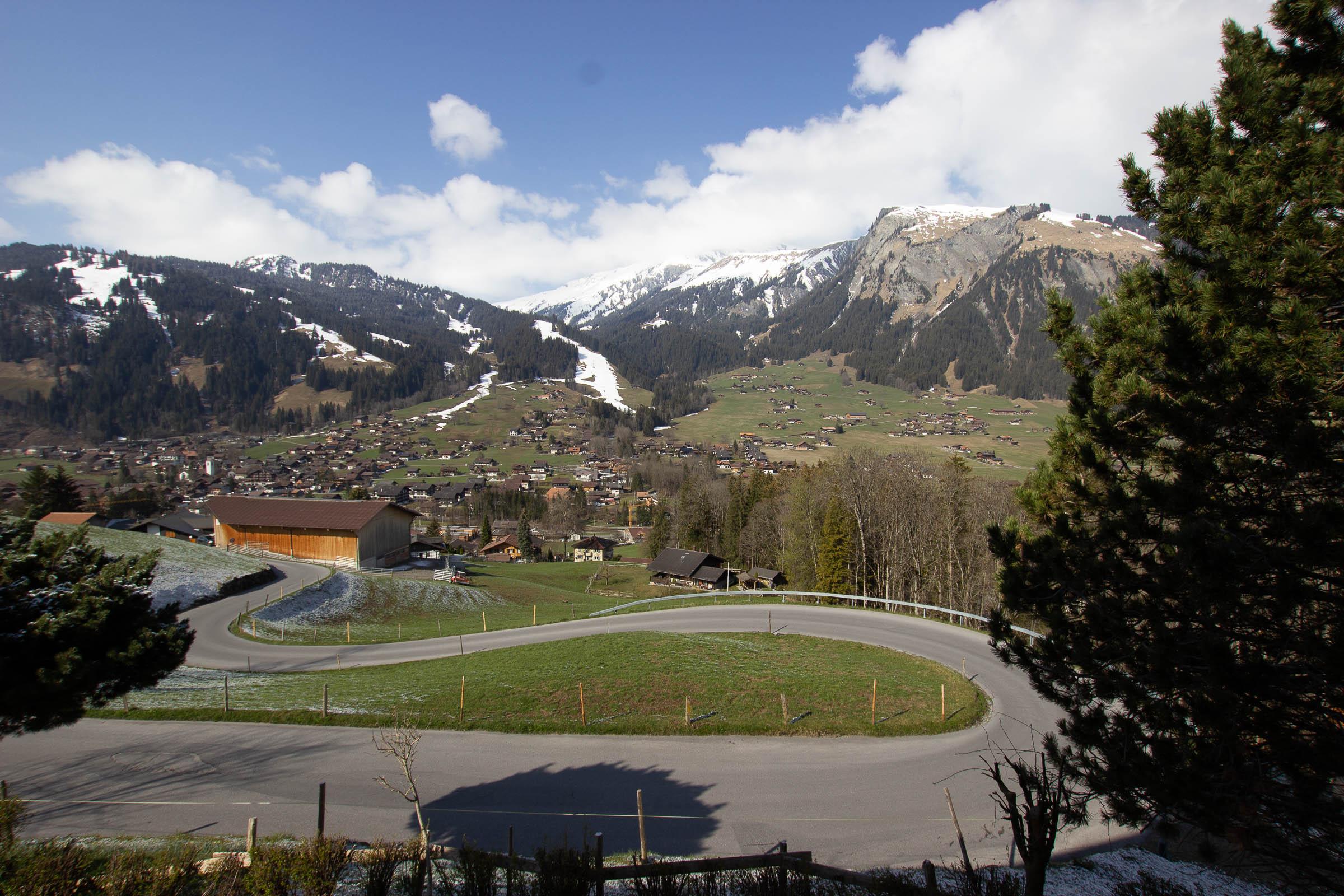 Blick Richtung Westen Blick Richtung Westen