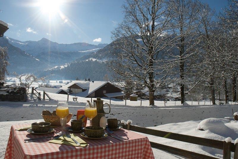 Aussensitzplatz Winter Aussensitzplatz Winter