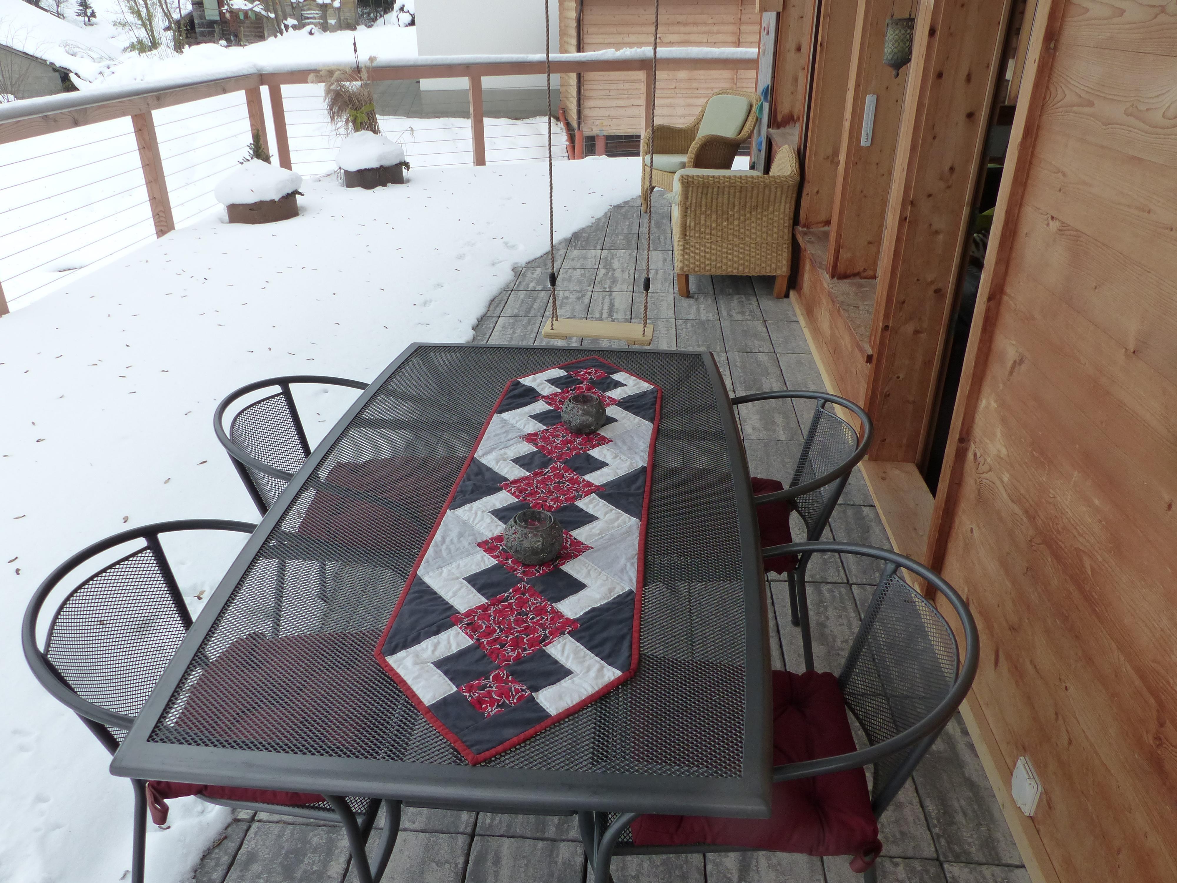 Essen auf der Terrasse Essen auf der Terrasse