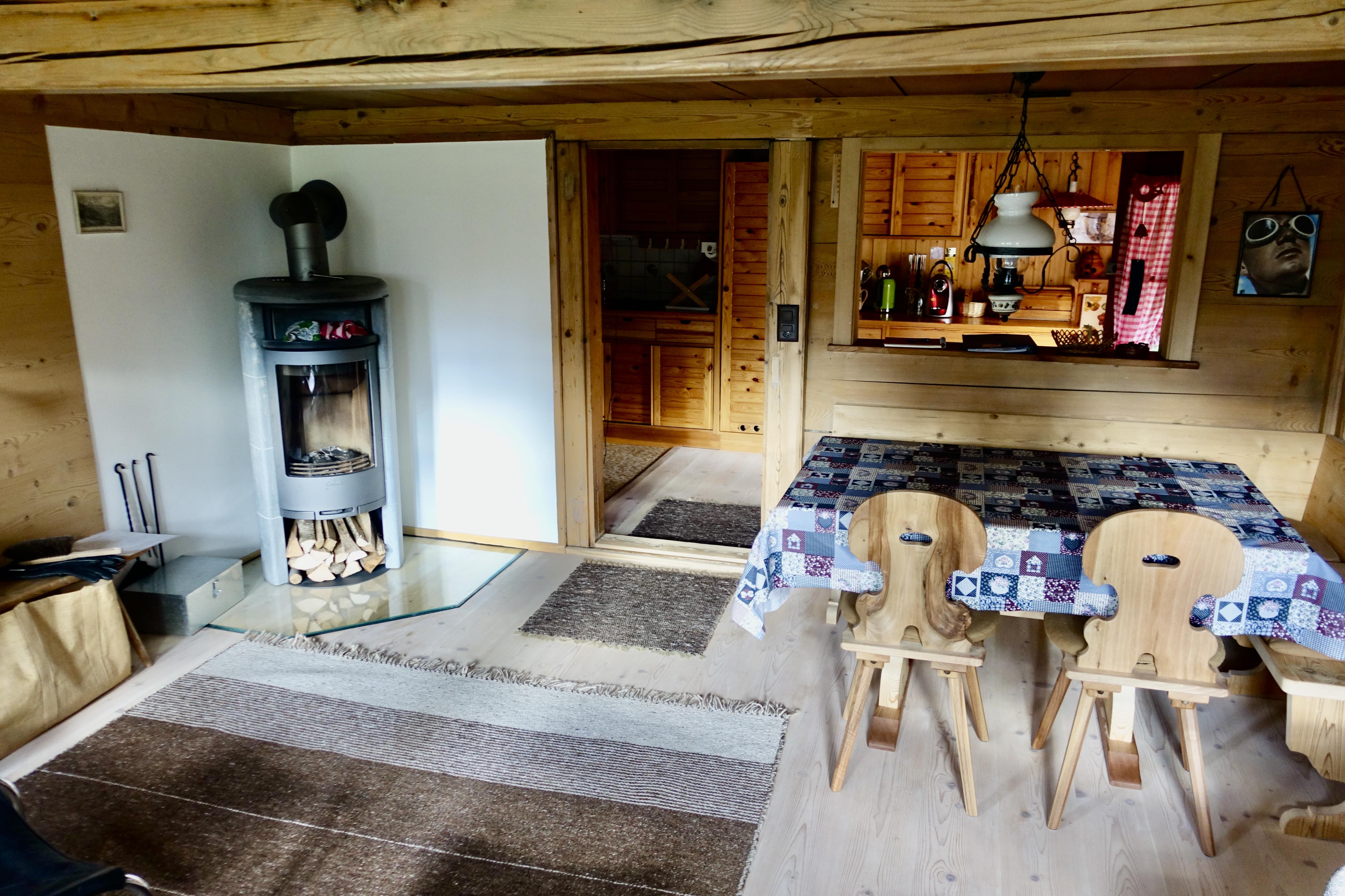 Blick von Stube zur Küche Blick von Stube zur Küche