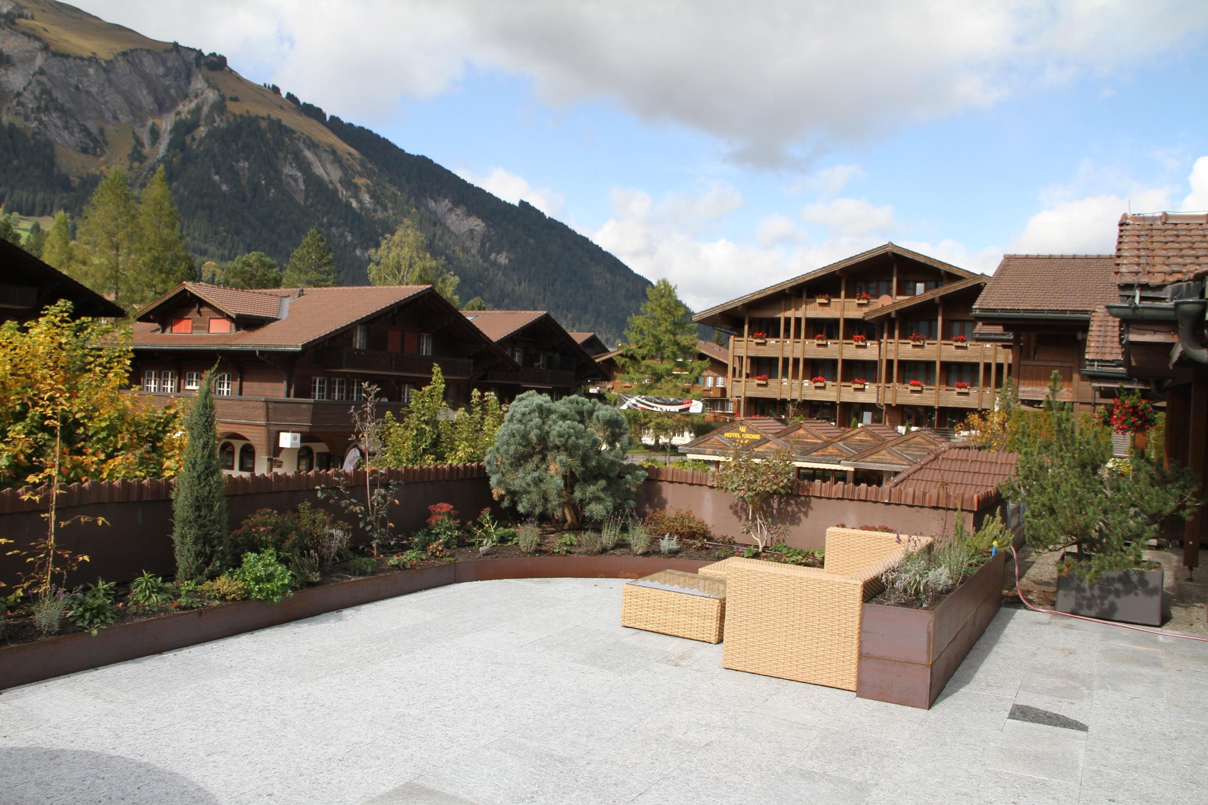 Sitzecke auf der Terrasse Sitzecke auf der Terrasse