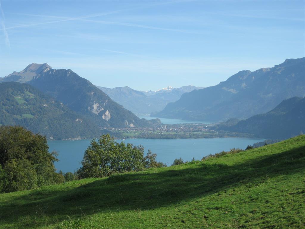 Blick gegen Interlaken Blick gegen Interlaken