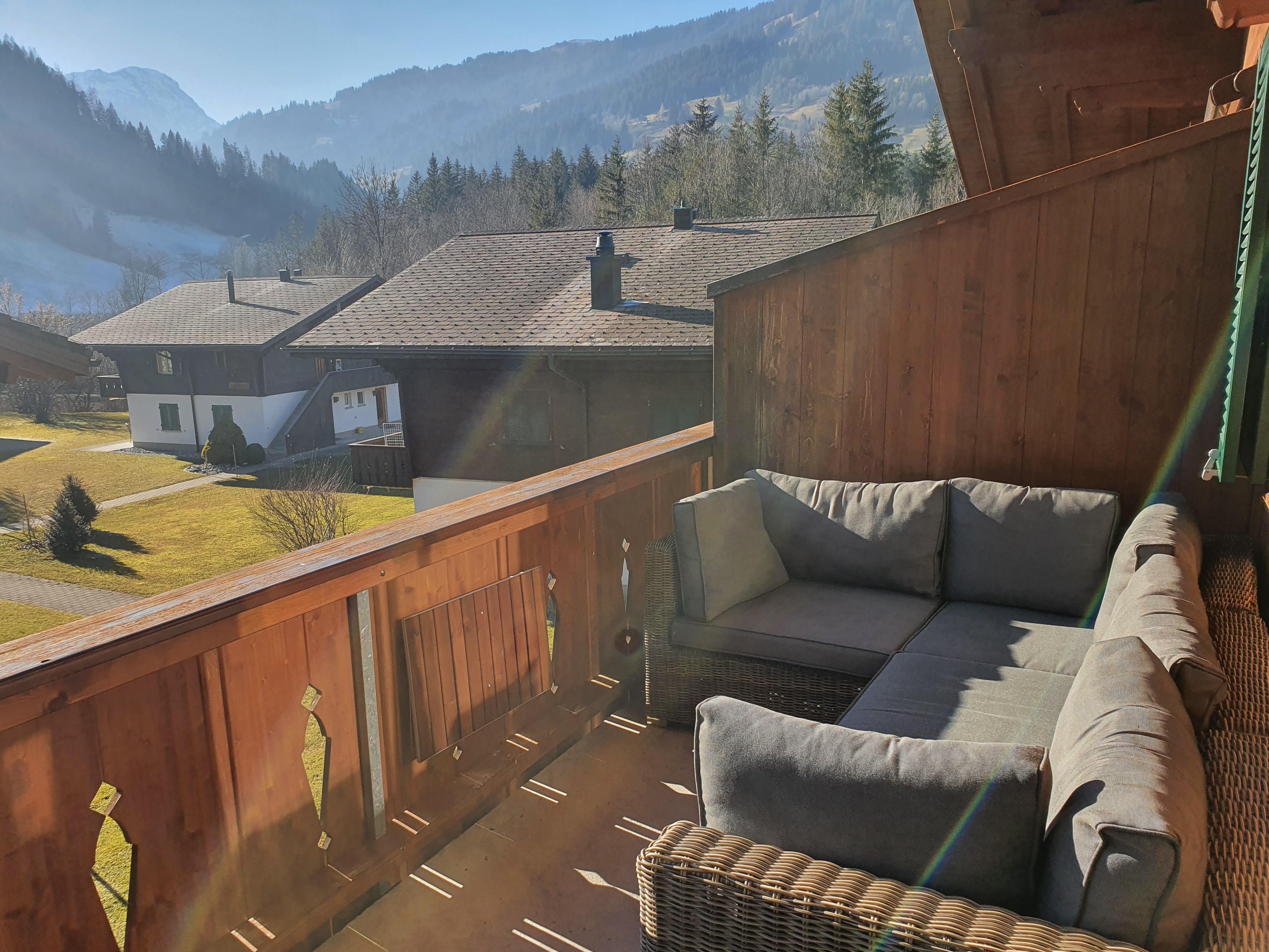 Balkon mit Lounge Balkon mit Lounge