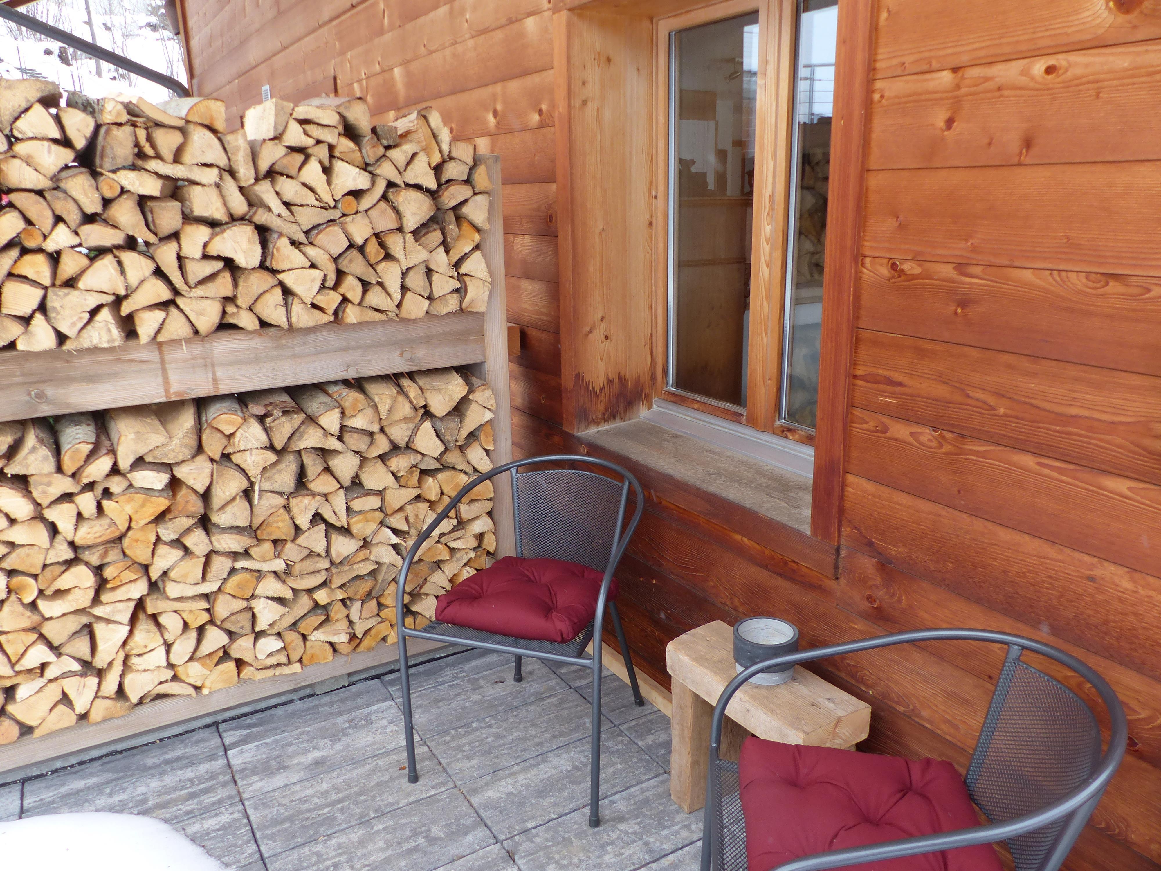 Sitzecke auf der Terrasse Sitzecke auf der Terrasse