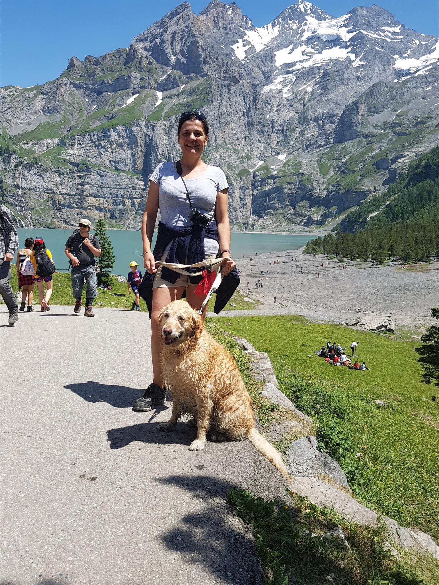 Oeschinensee mit Begleitung Oeschinensee mit Begleitung