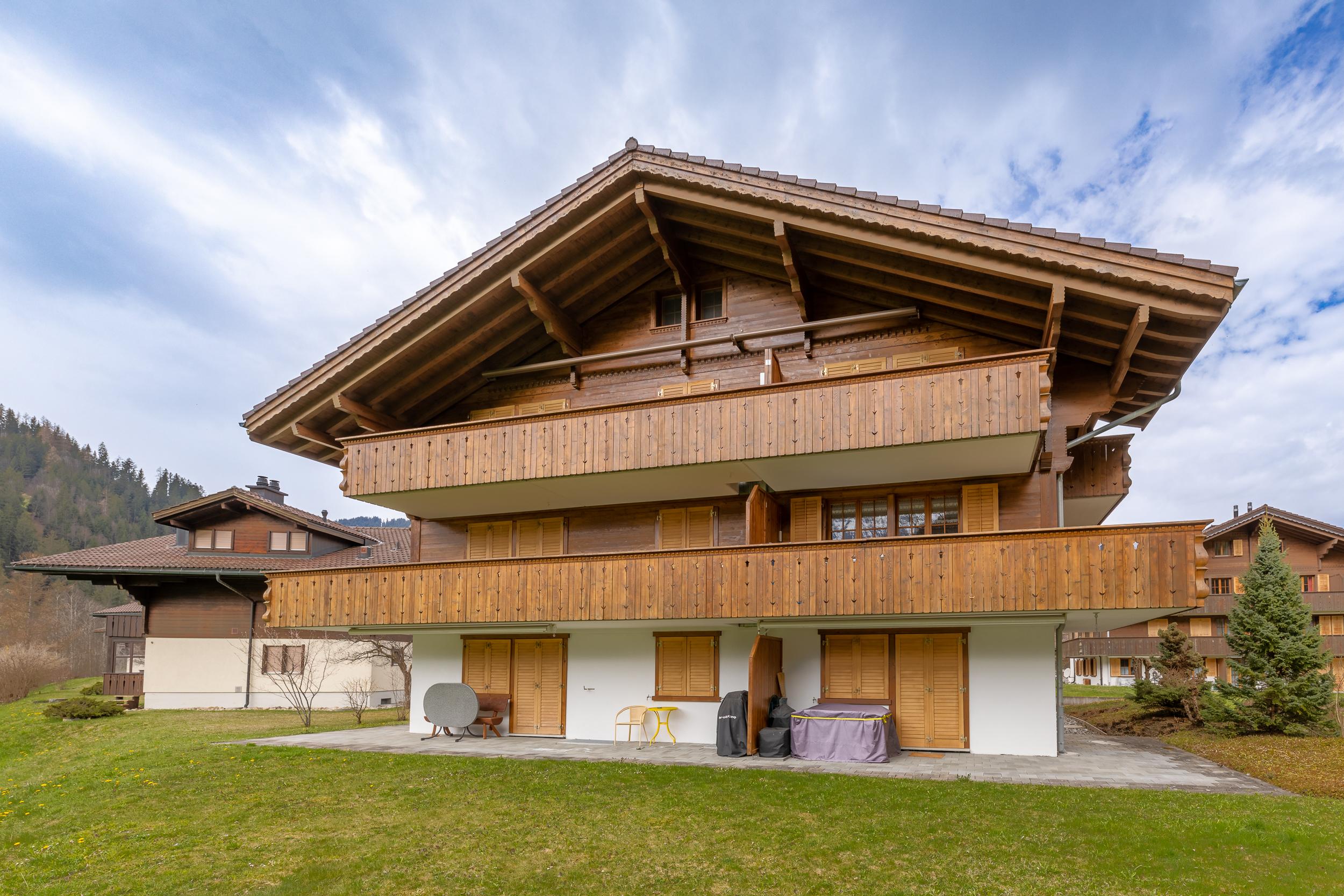 Chalet Lerchweid Lenk 4-Bettwohnung Ferienwohnung in der Schweiz