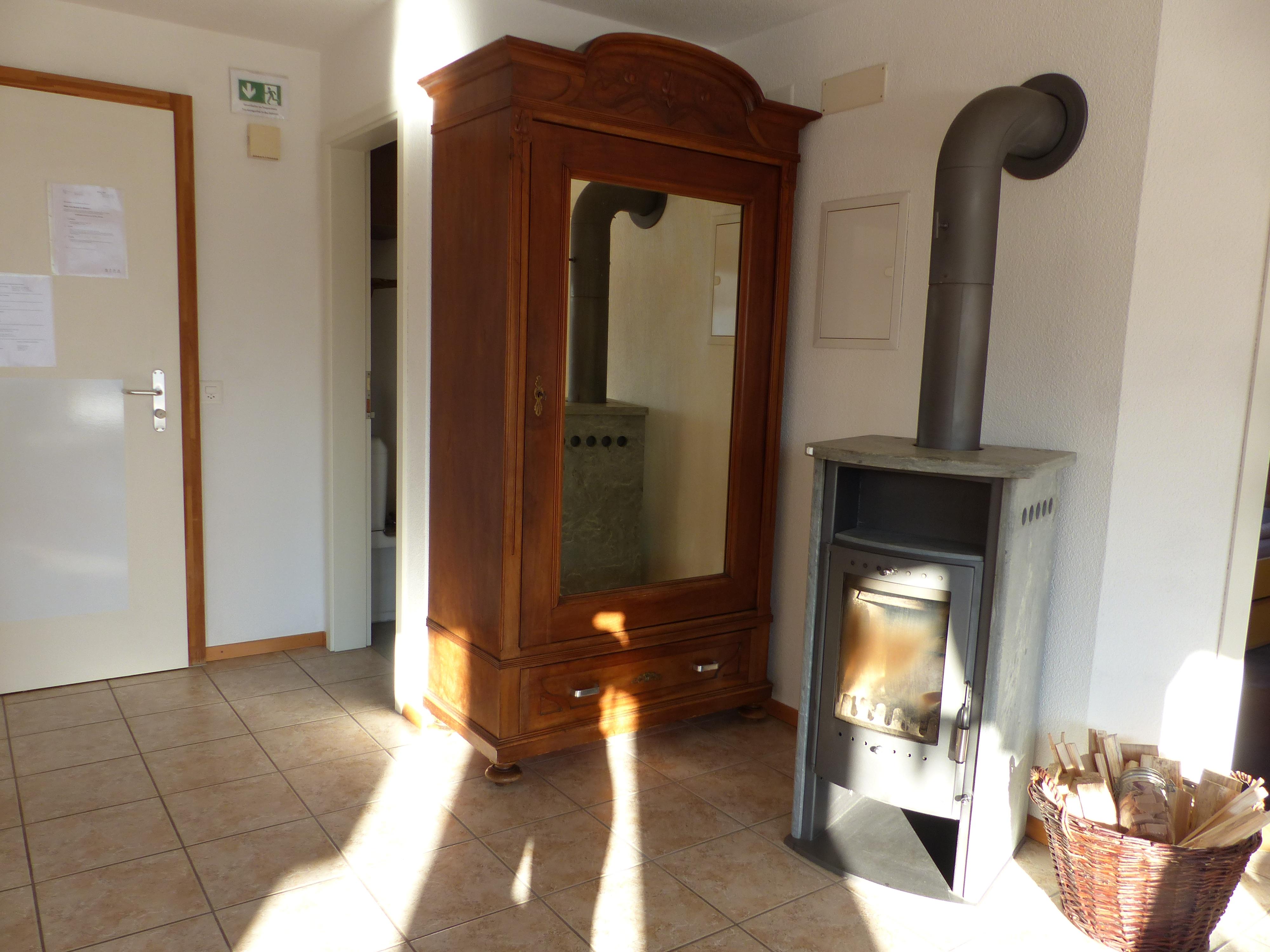 Cheminée und Eingang Cheminée und Eingang