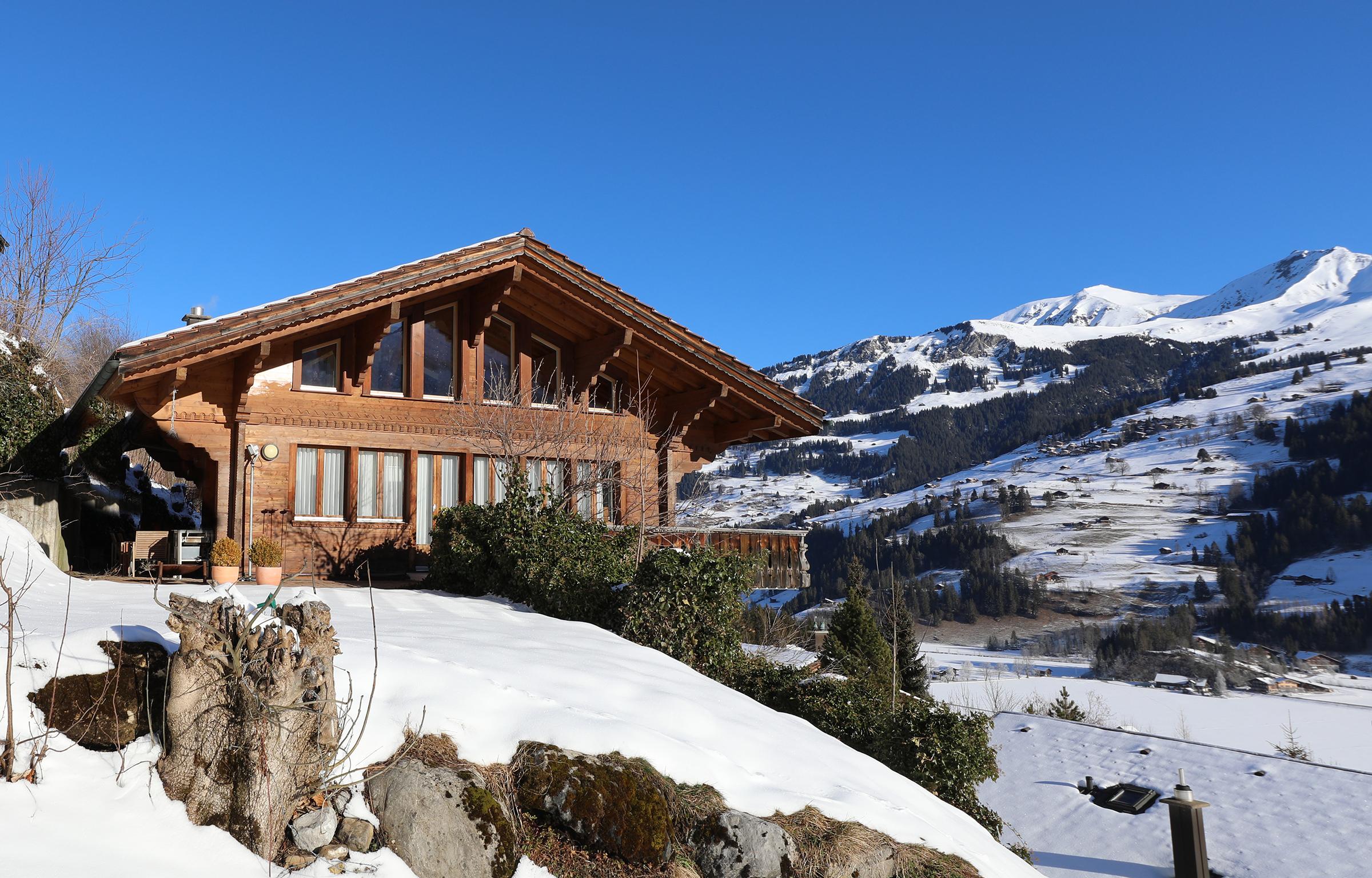 Das Chalet im Winter Das Chalet im Winter
