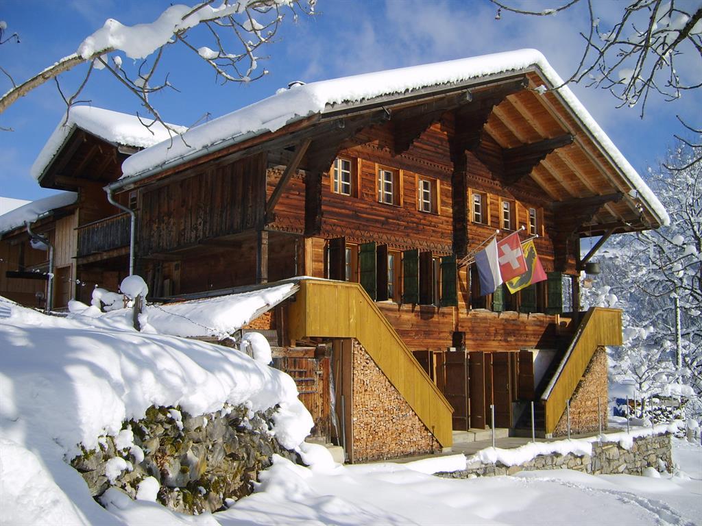 Chalet Uf der Halte im Winter Chalet Uf der Halte im Winter