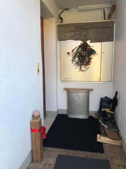 Eingang zum Chalet Eingang zum Chalet