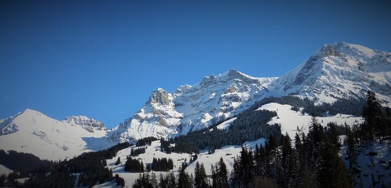 Aussicht vom Wohnzimmer, Wintermorgen Aussicht vom Wohnzimmer, Wintermorgen