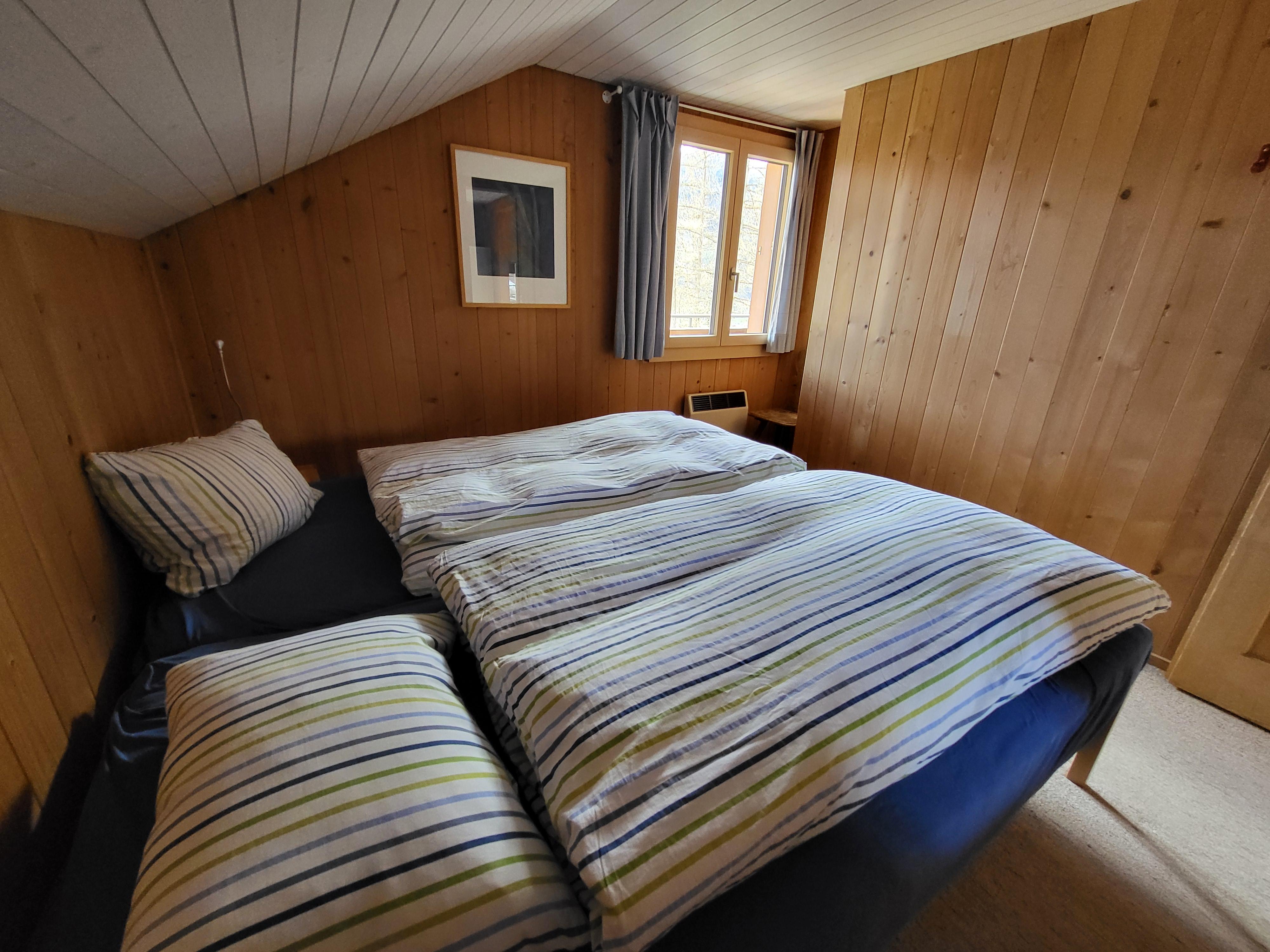 Schlafzimmer mit Doppelbett Schlafzimmer mit Doppelbett