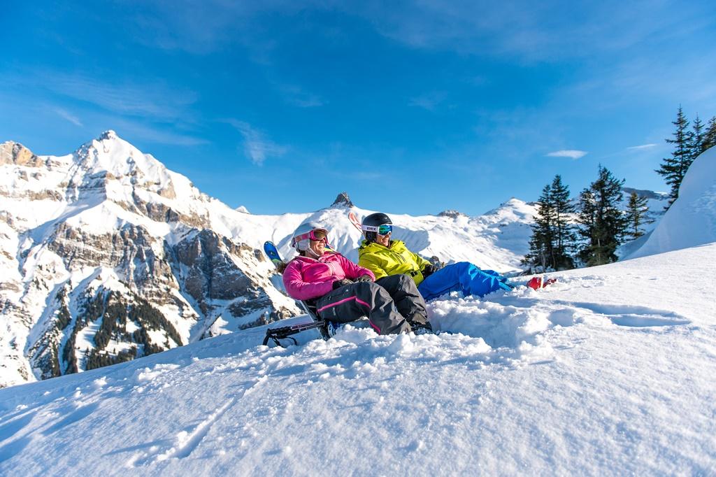 Adelboden im Winter Adelboden im Winter