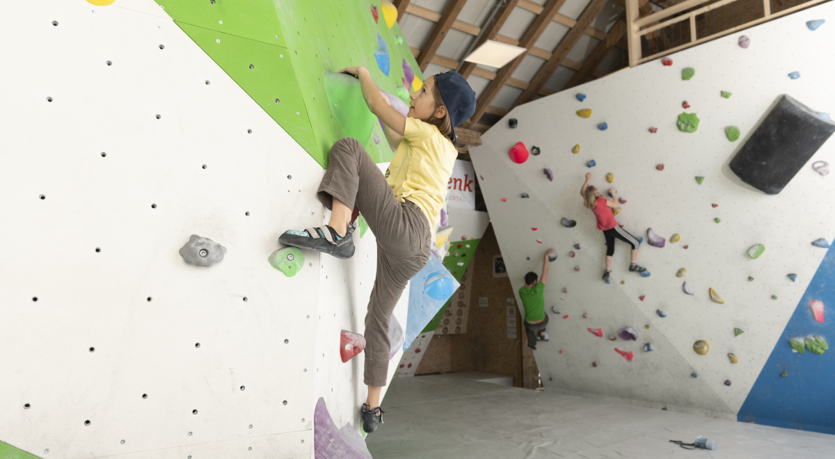 Boulder-Kurs für Kinder Kinderprogramm