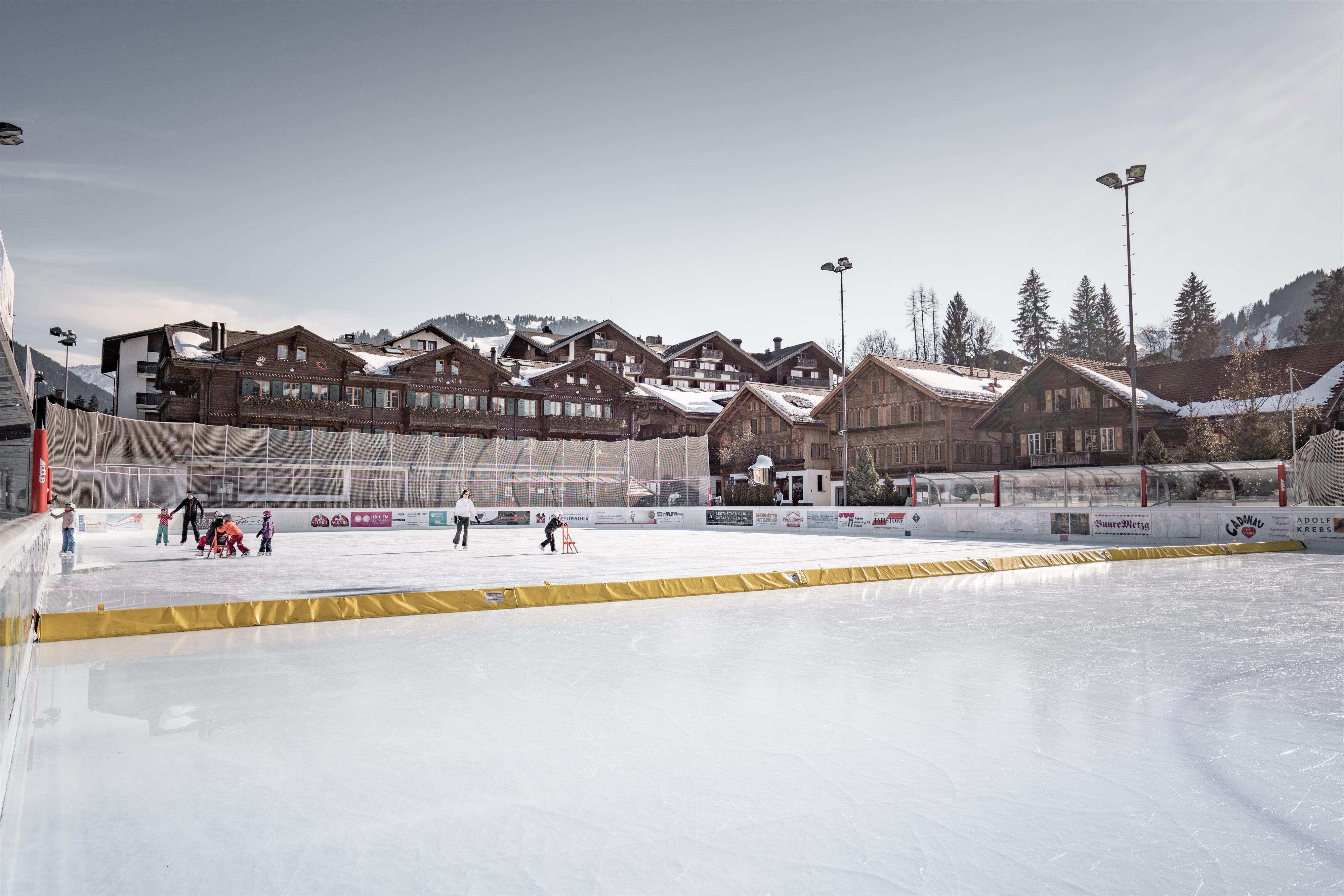 Gstaad artificial ice rink