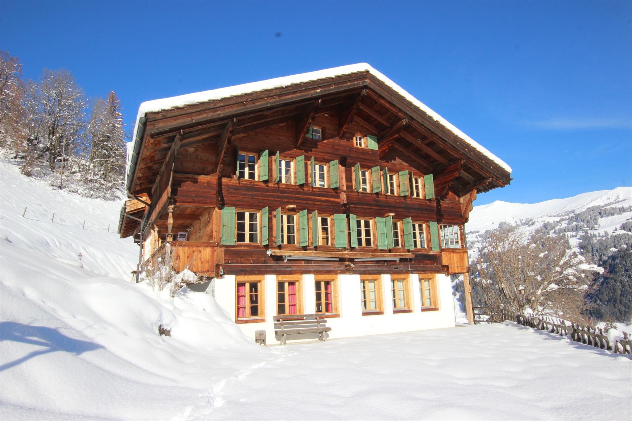Das Chalet im Winter Das Chalet im Winter