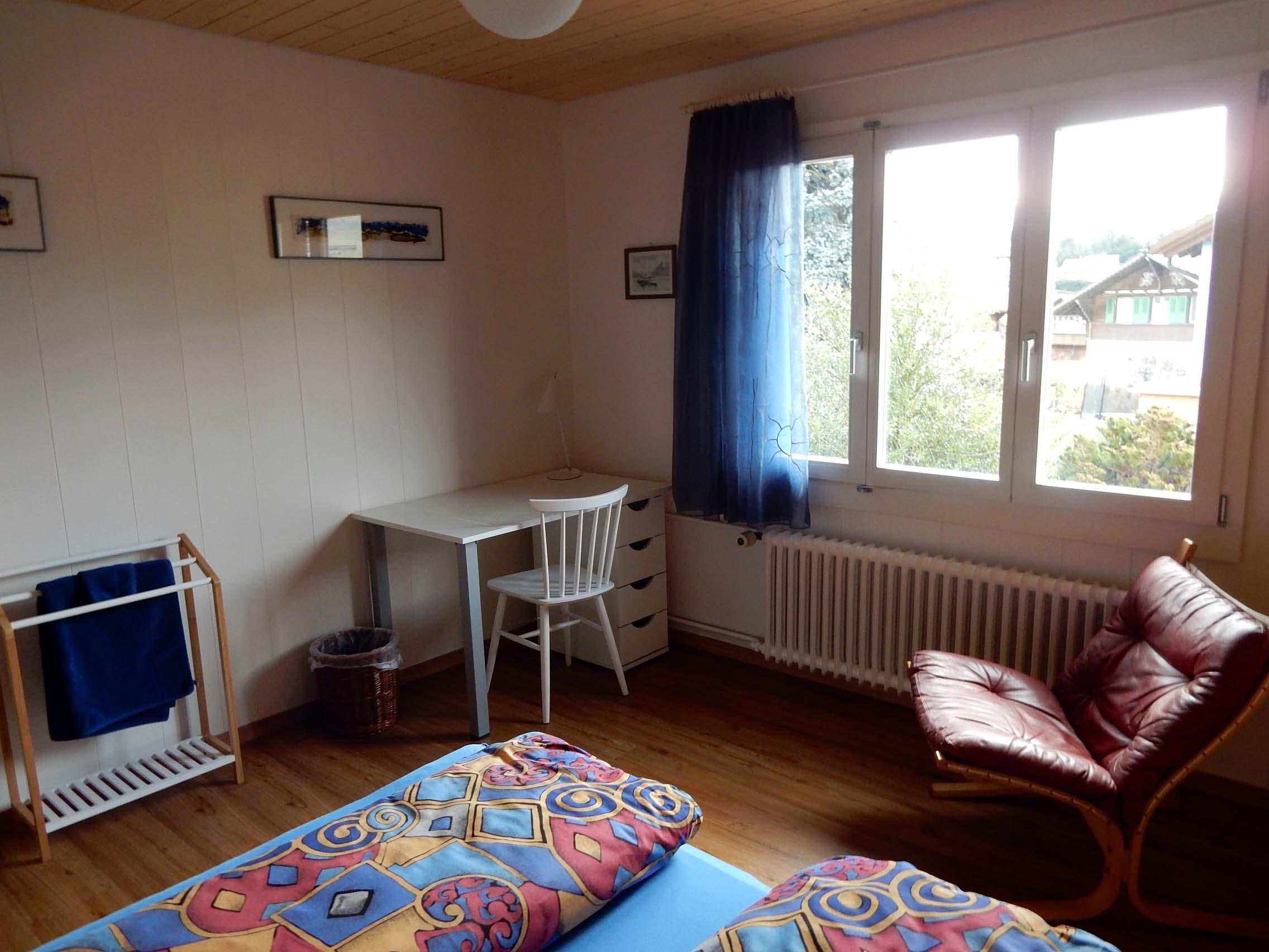 Schlafzimmer mit Doppelbett Schlafzimmer mit Doppelbett