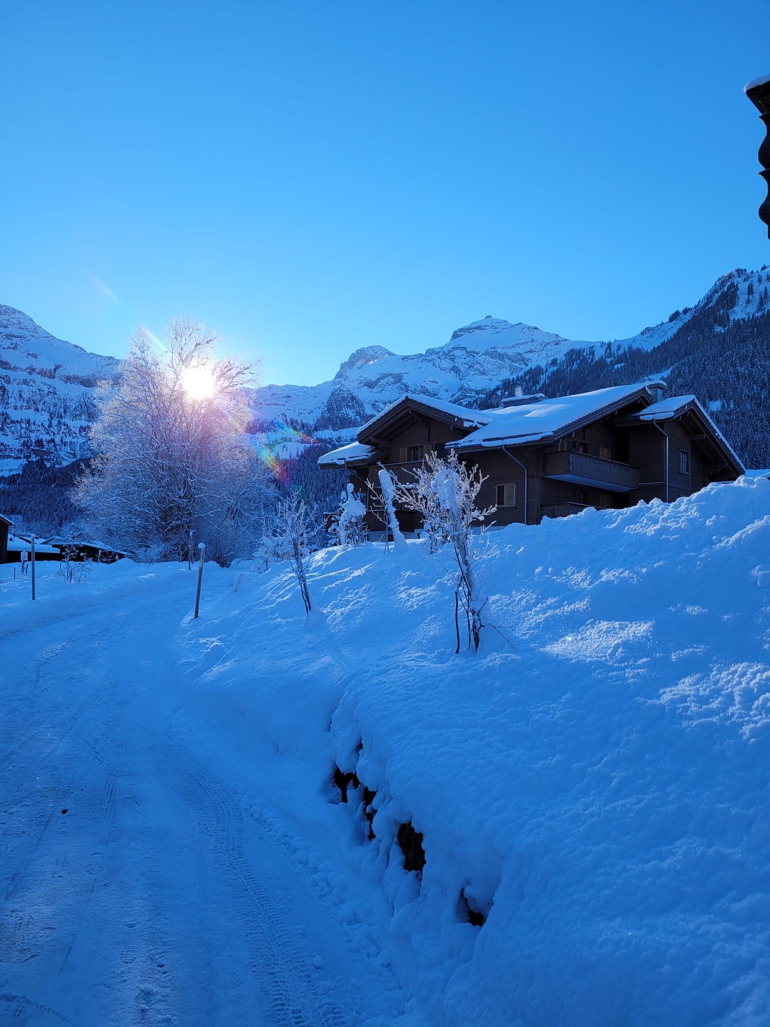 Chalet Lerchweid  im Winter Chalet Lerchweid  im Winter