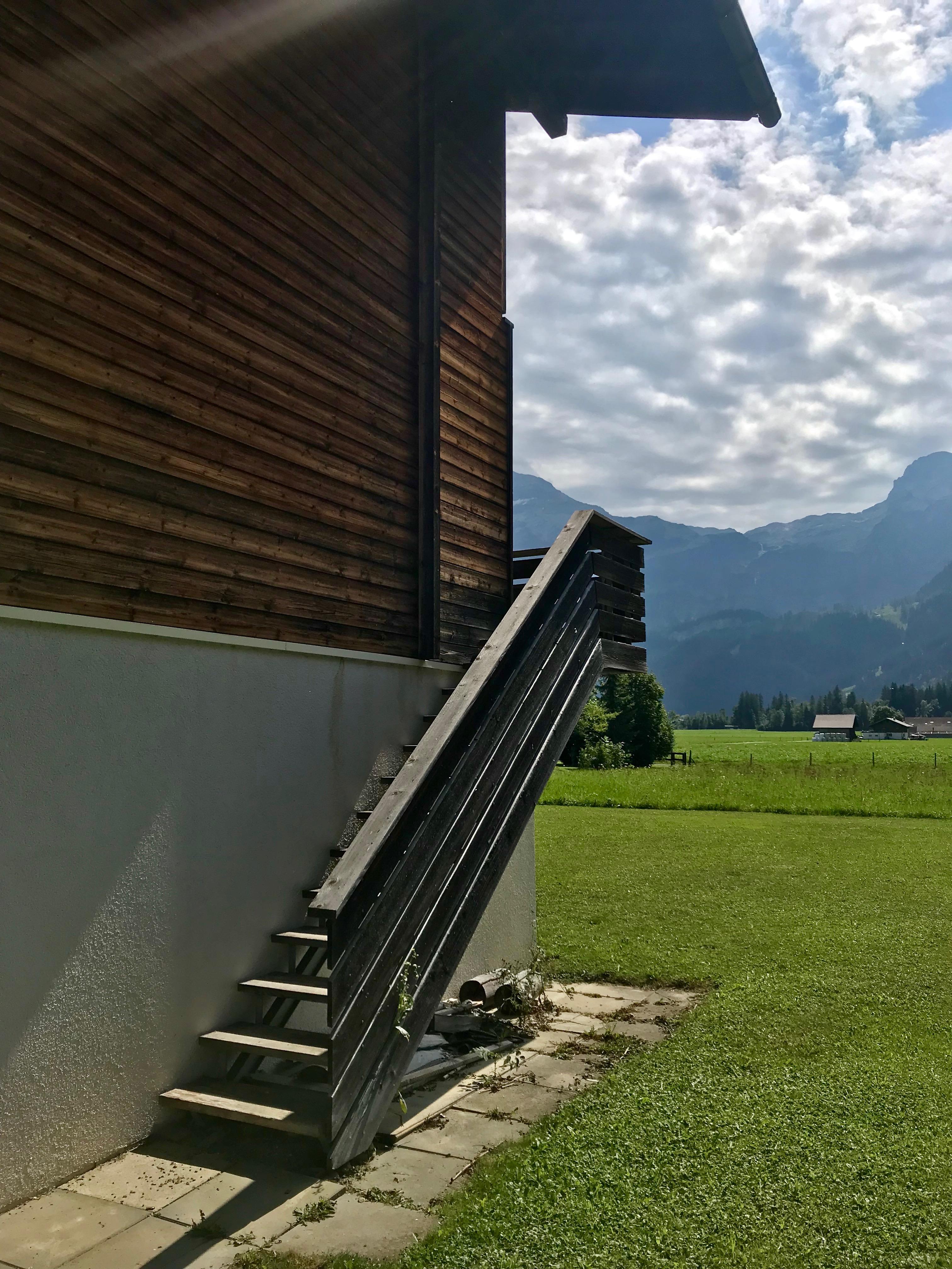 Balkonaufgang aussen Balkonaufgang aussen