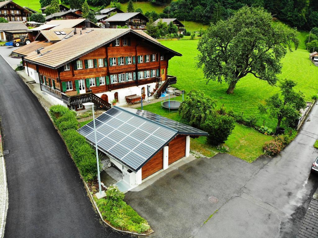 Byfanggasse 18 von oben Byfanggasse 18 von oben