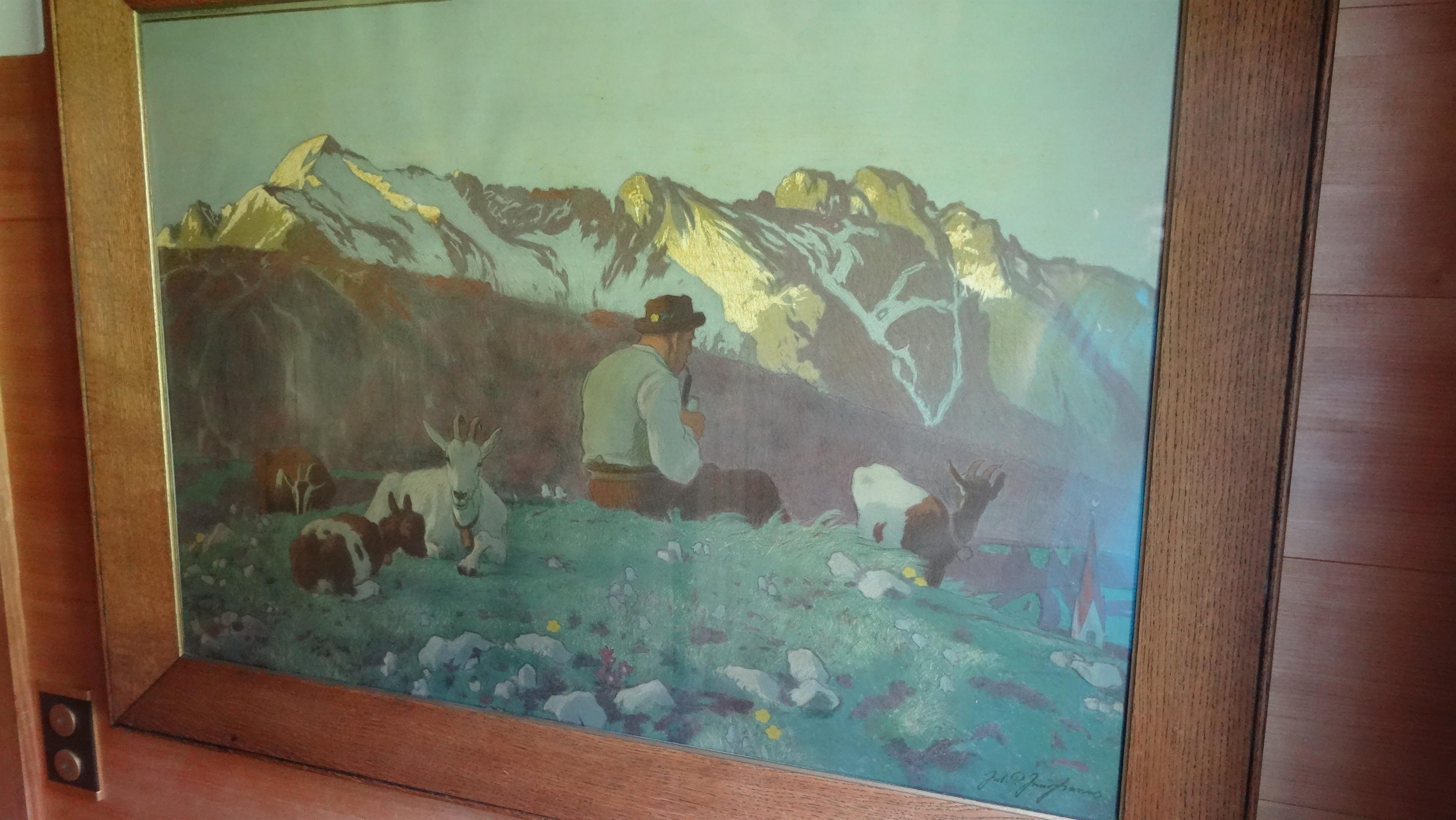 Küher mit Geissen Küher mit Geissen