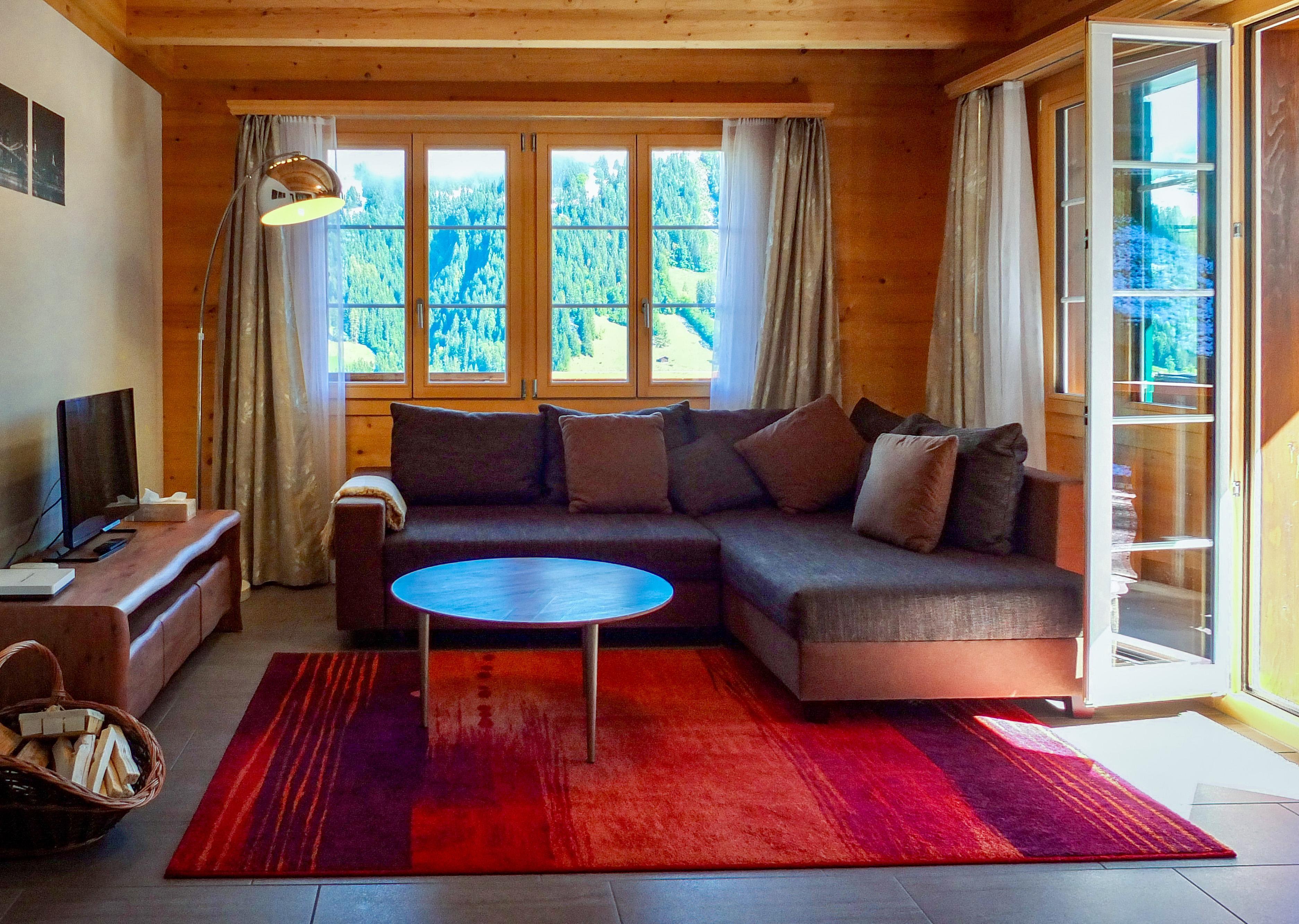 Das Wohnzimmer im OG Das Wohnzimmer im OG