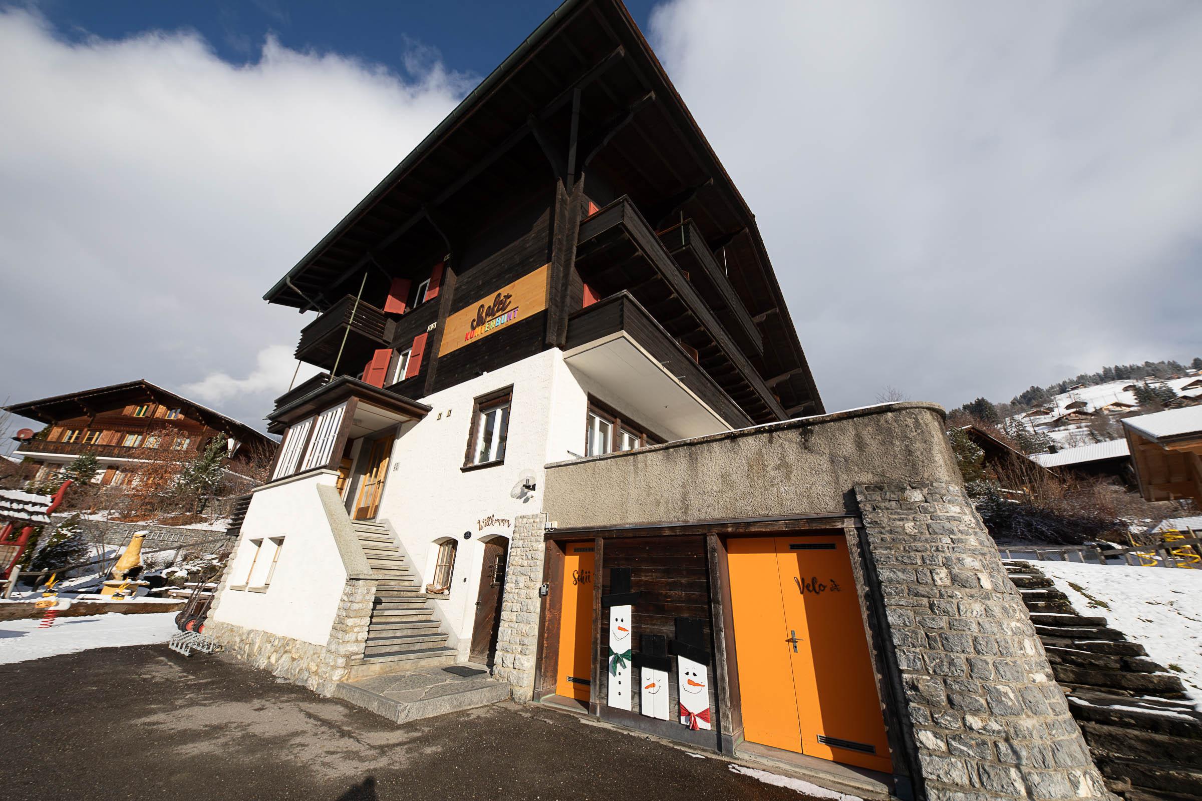 Der Zugang zum Chalet Der Zugang zum Chalet