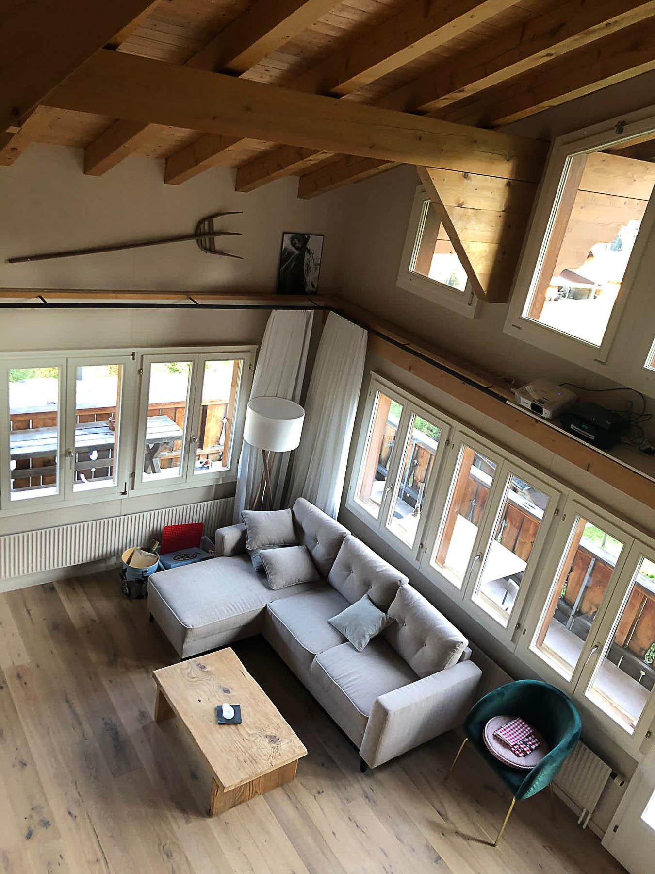 Blick von der Galerie Blick von der Galerie