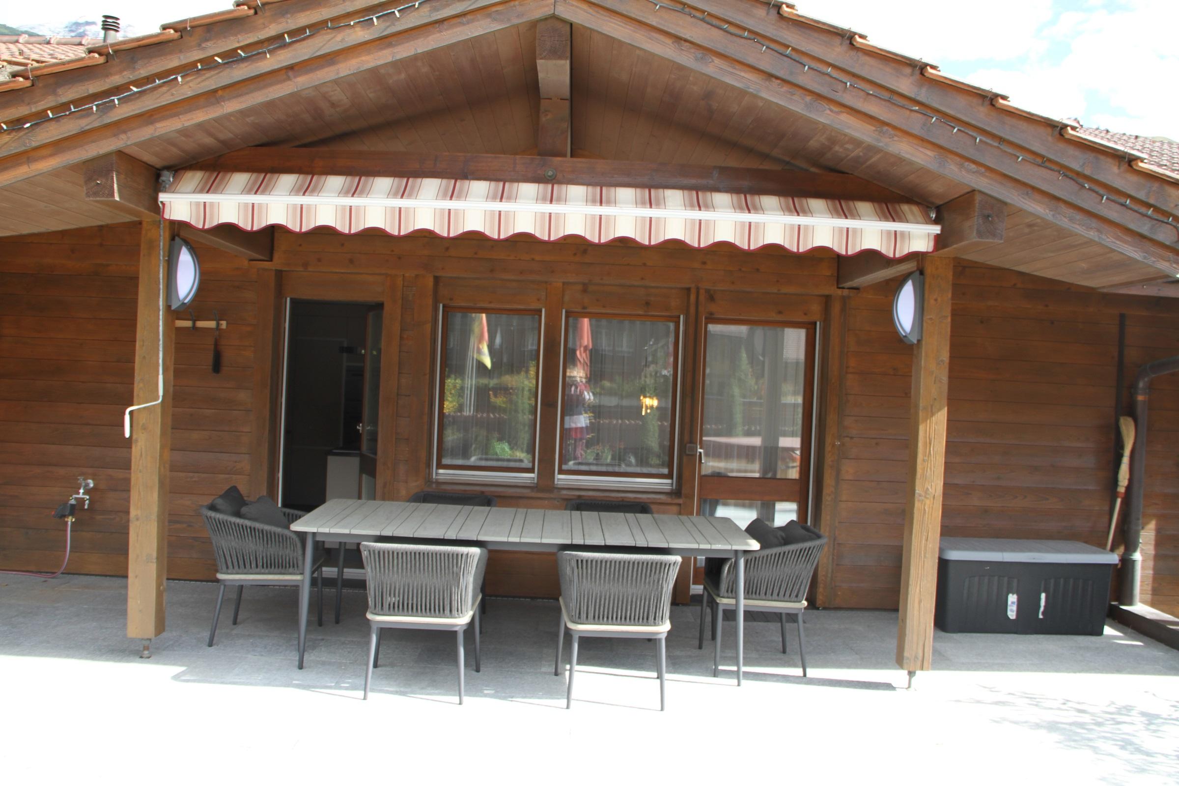 Sitzplatz auf der Terrasse Sitzplatz auf der Terrasse