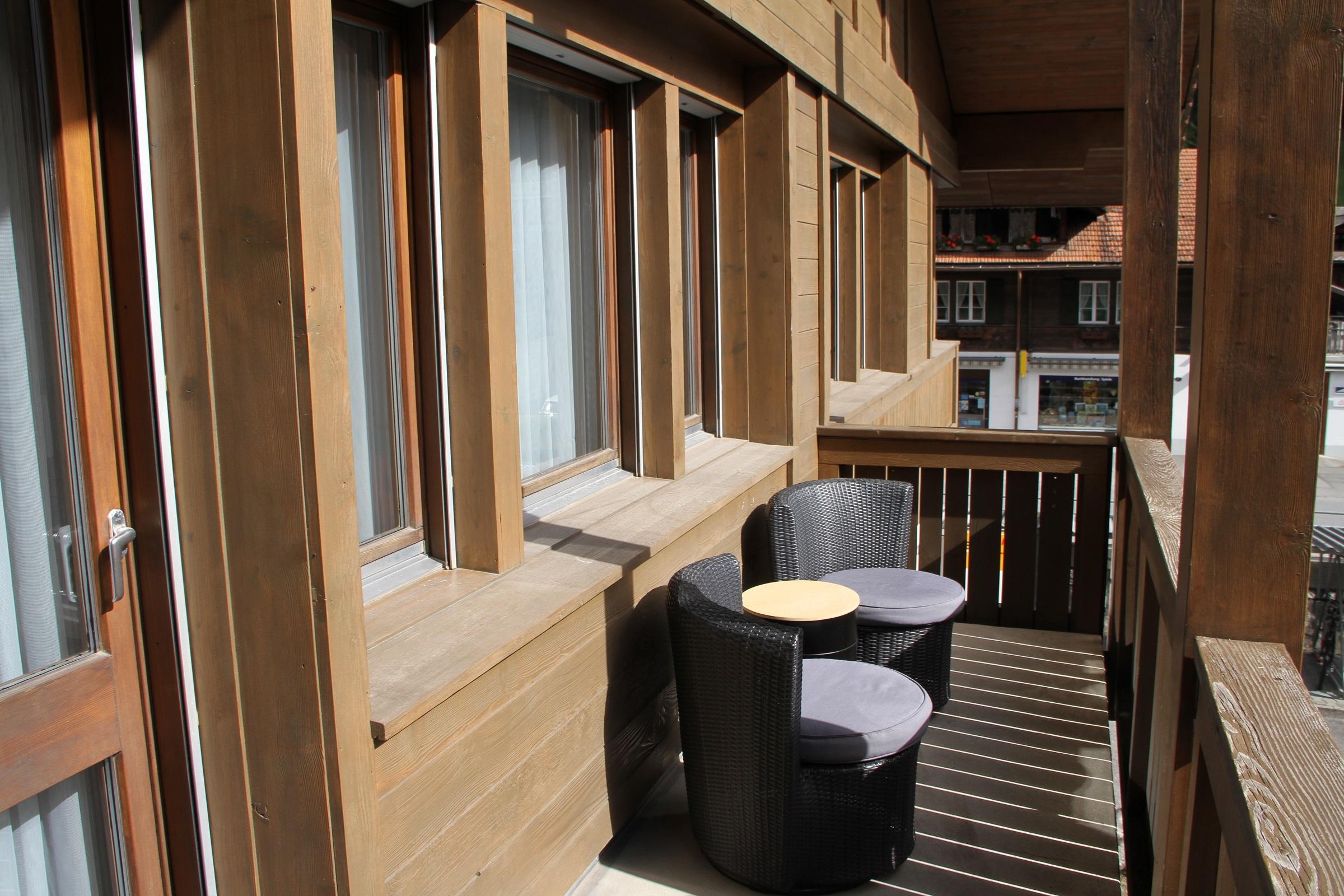 Balkon gegen Süden Balkon gegen Süden