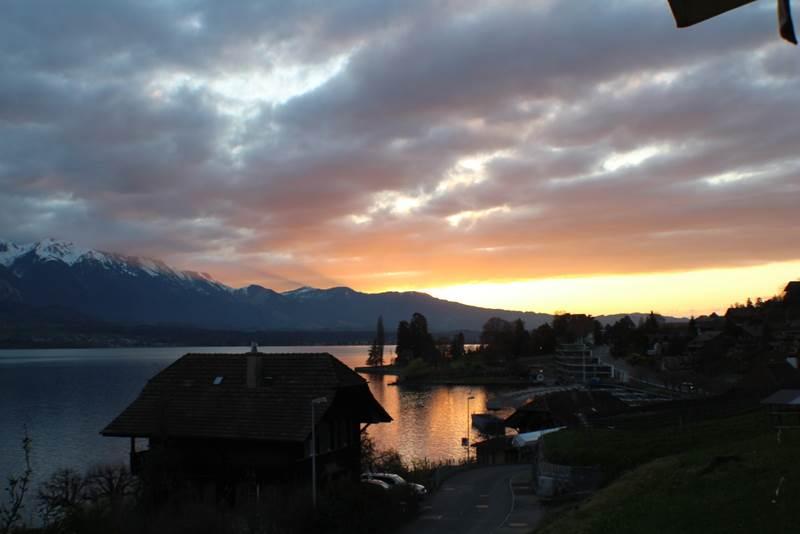 Aussicht auf Thunersee Aussicht auf Thunersee