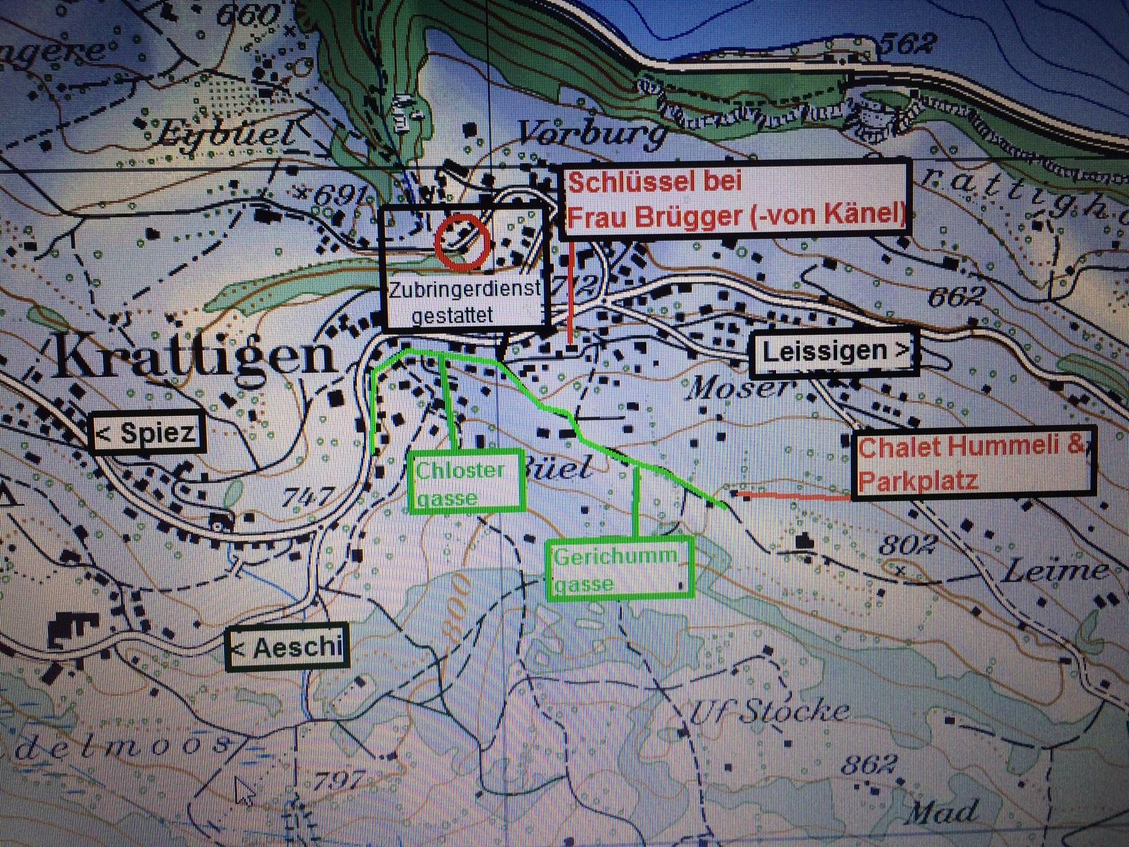 Zufahrt Hummeli Zufahrt Hummeli