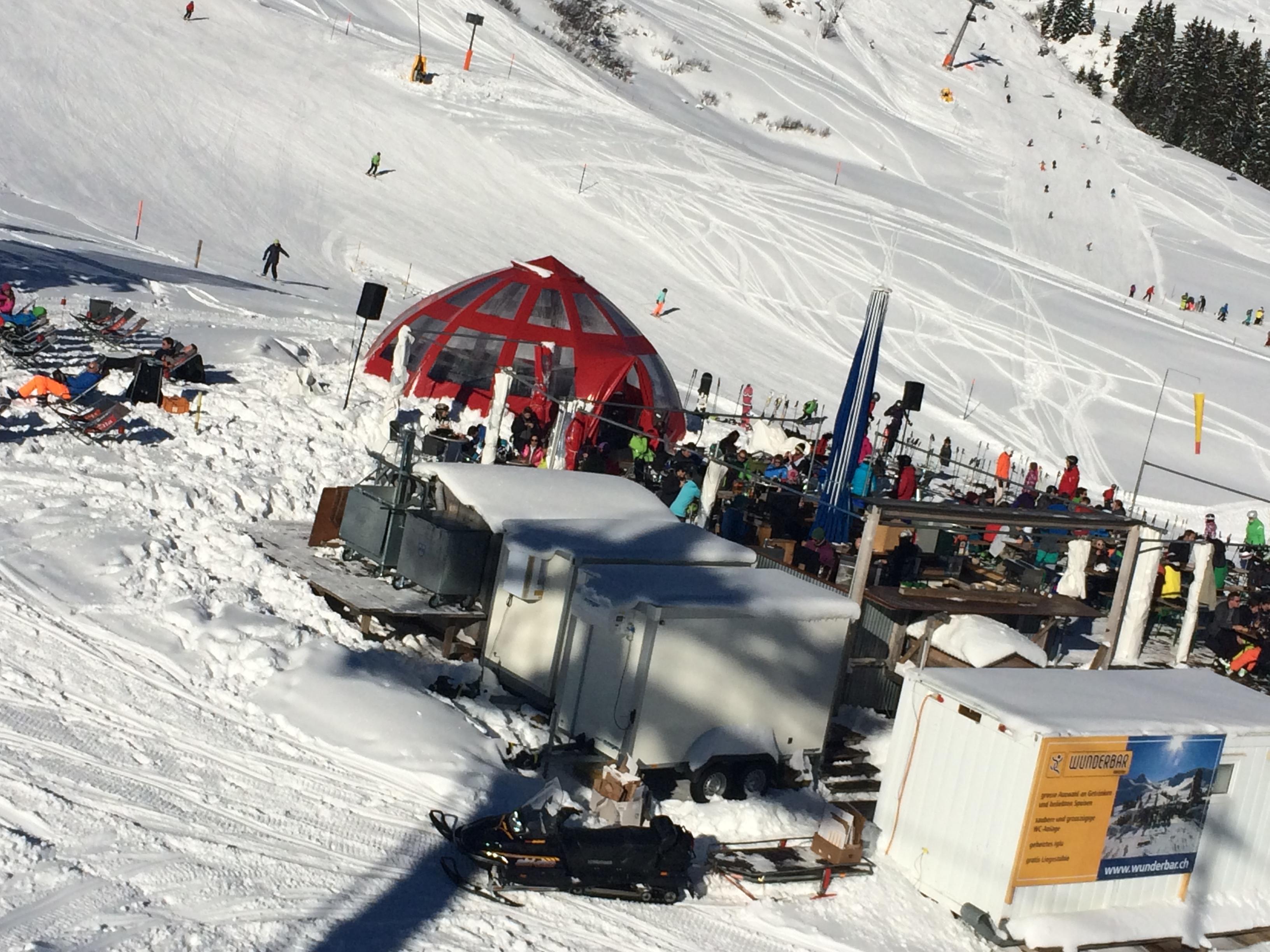 Aprés Ski in 100m Entfernung vom Chalet Aprés Ski in 100m Entfernung vom Chalet