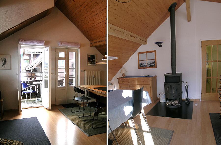 Wohnen Balkon Schwedenofen Wohnen Balkon Schwedenofen