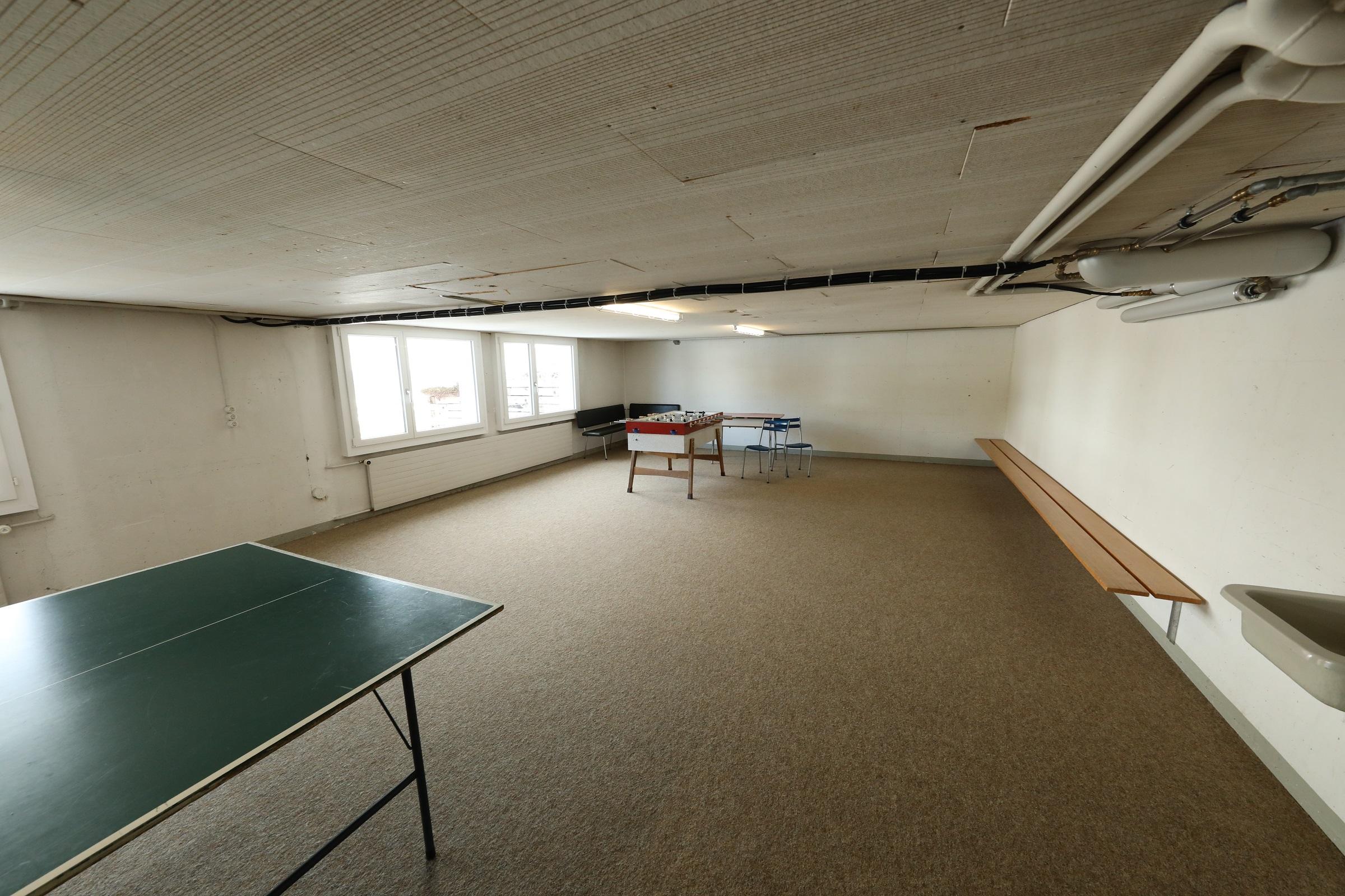 Der Spiel- und Hobbyraum im Nachbarhaus Der Spiel- und Hobbyraum im Nachbarhaus