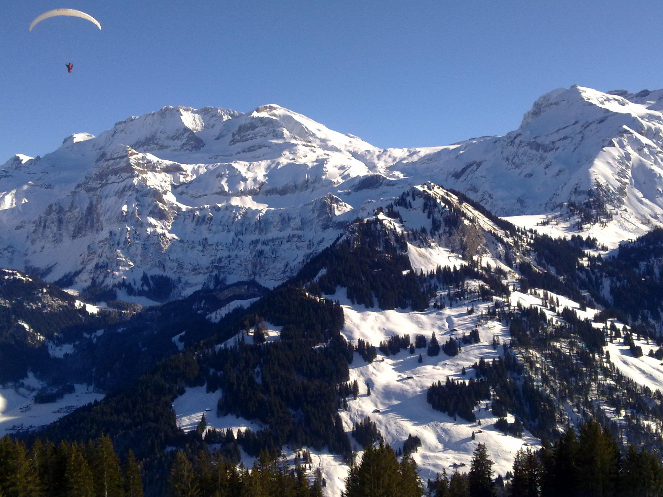 Aussicht auf den "Wildstrubel" Aussicht auf den "Wildstrubel"